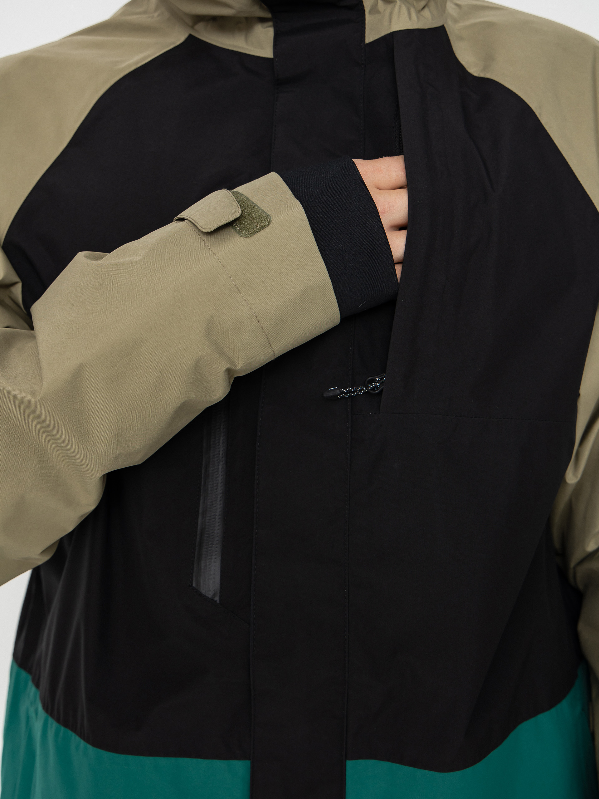 Pánská Snowboardová bunda 686 Gore-TeX Core (sage colorblock)