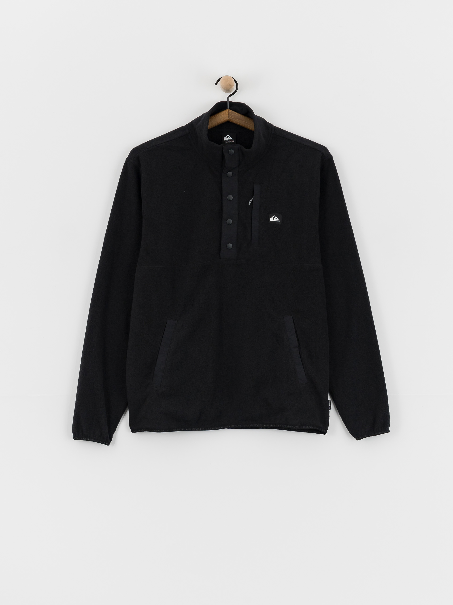 Pánský Fleecová mikina Quiksilver No Destination Hs (black)