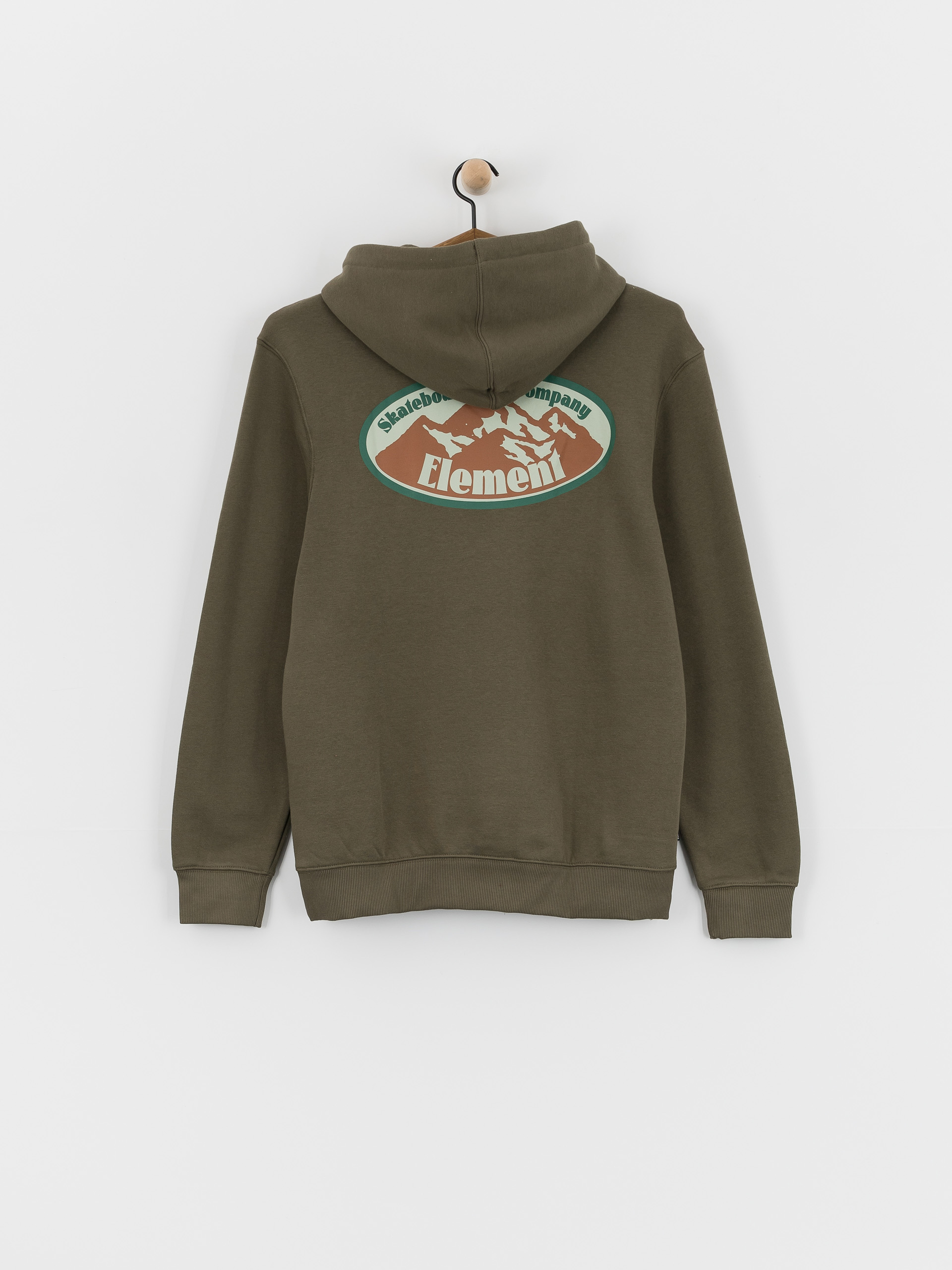 Mikina s kapucu00ed Element Epic HD (kalamata)