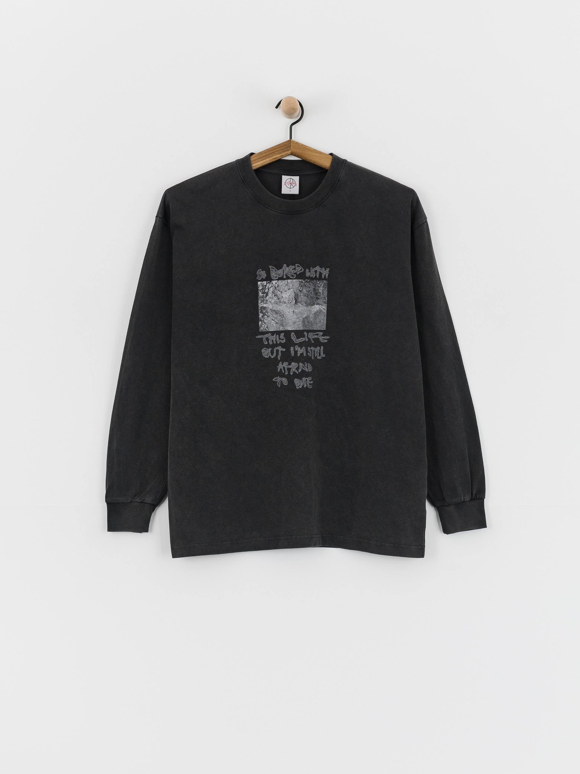 Triko Polar Skate So Bored (silver black)