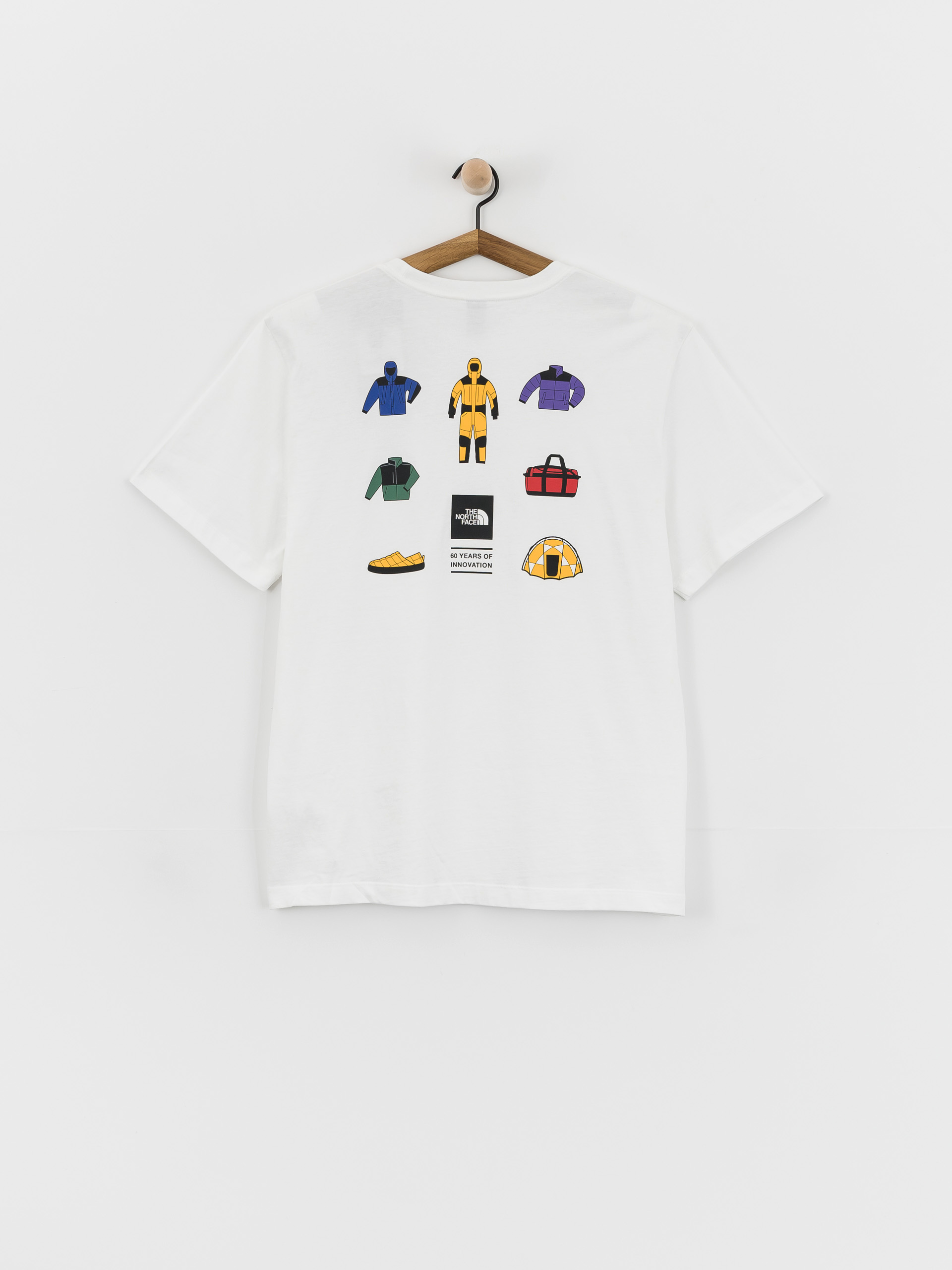 Tričko The North Face Icon Celebration (tnf white)