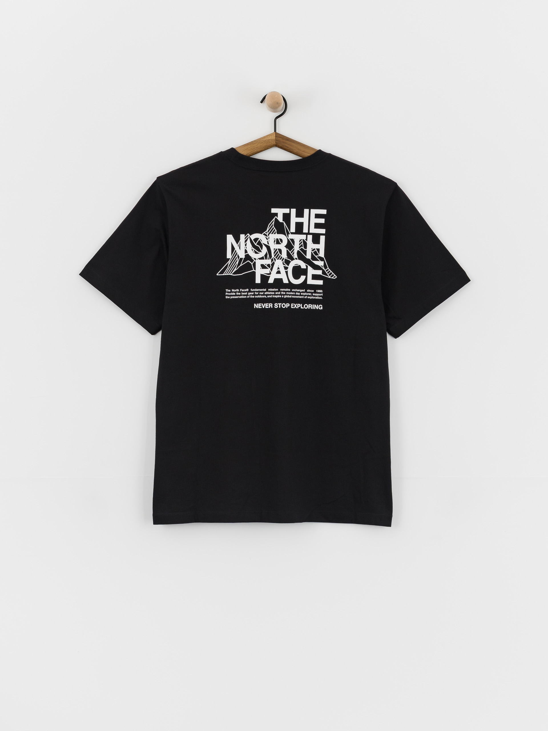 Tričko The North Face Mountain Sketch (tnf black)