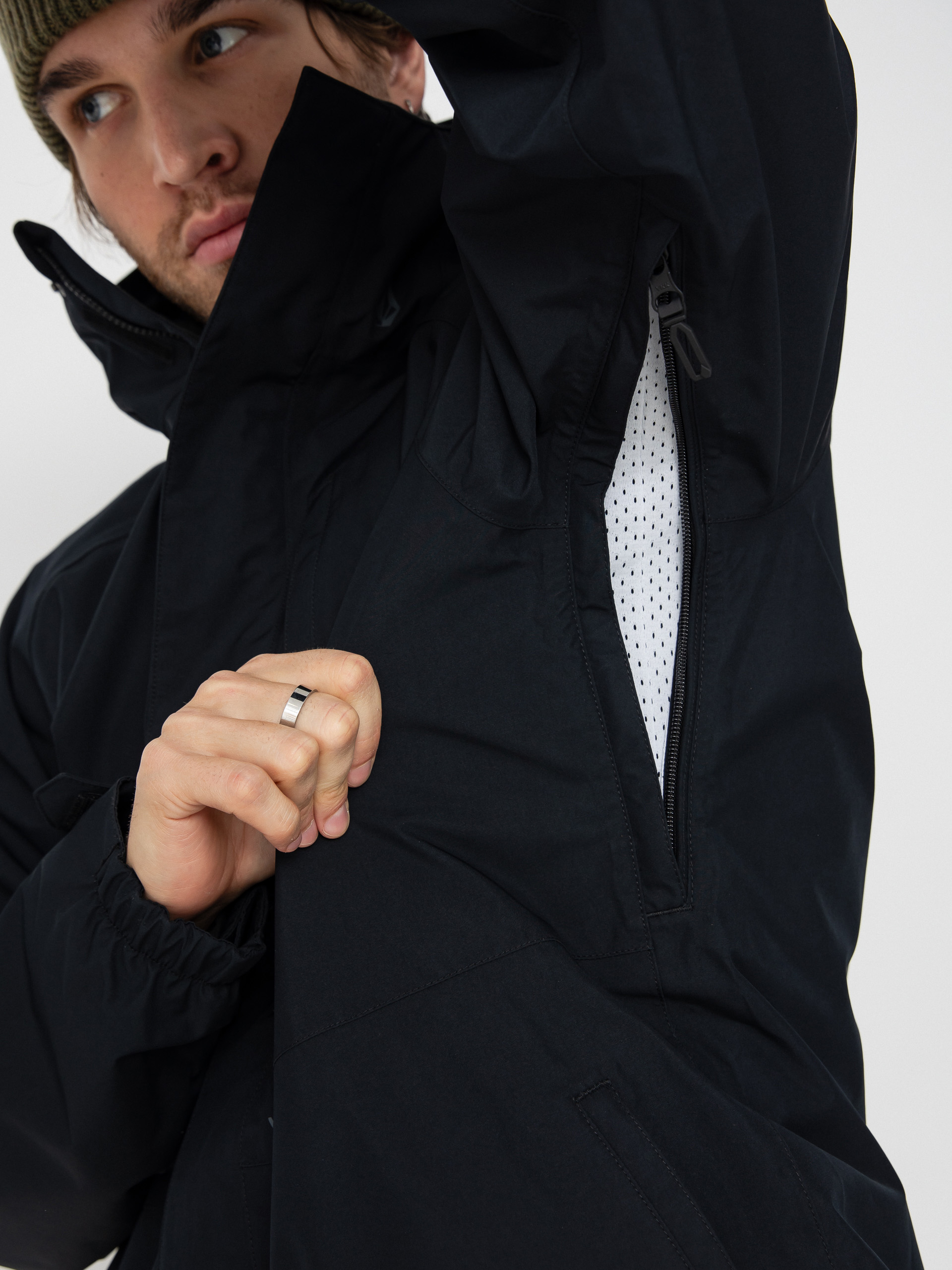 Pánská Snowboardová bunda Volcom Dua Gore Tex (black)