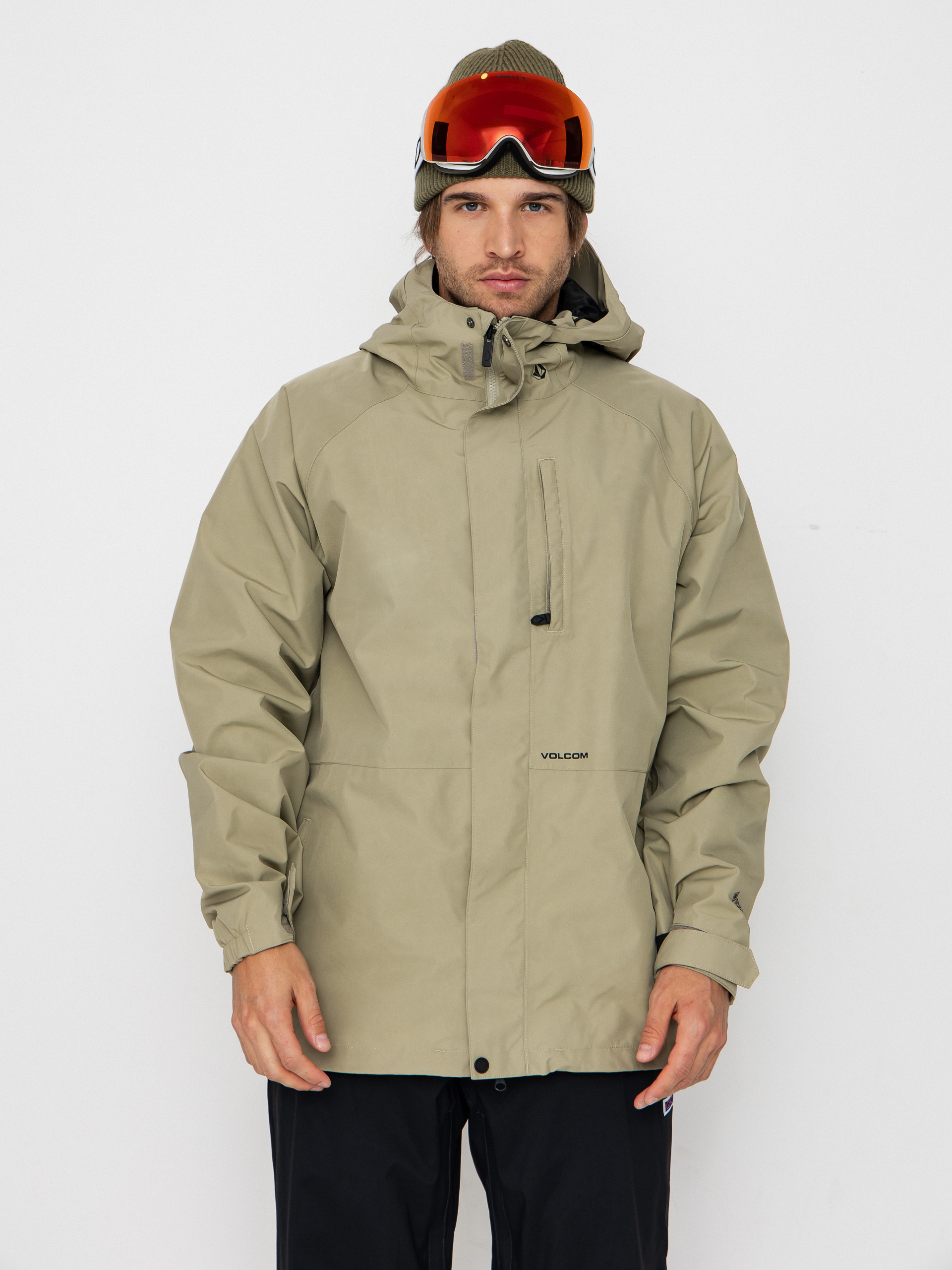 Snowboardová bunda Volcom Dua Gore Tex (moss green)