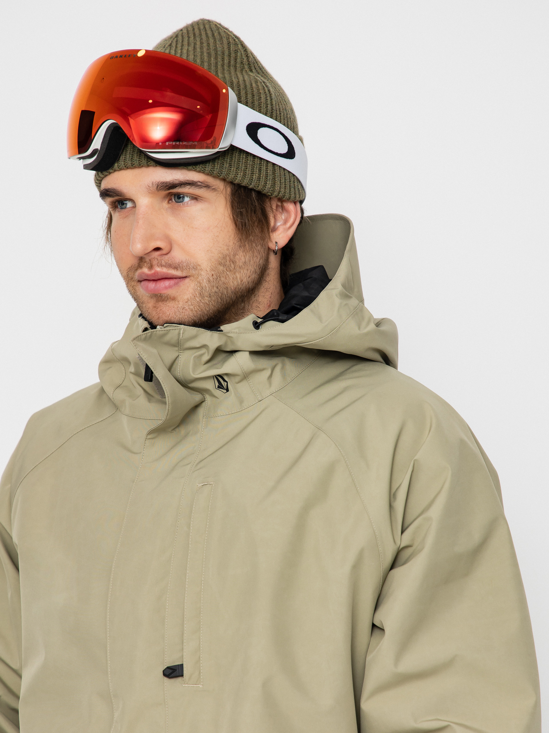 Pánská Snowboardová bunda Volcom Dua Gore Tex (moss green)