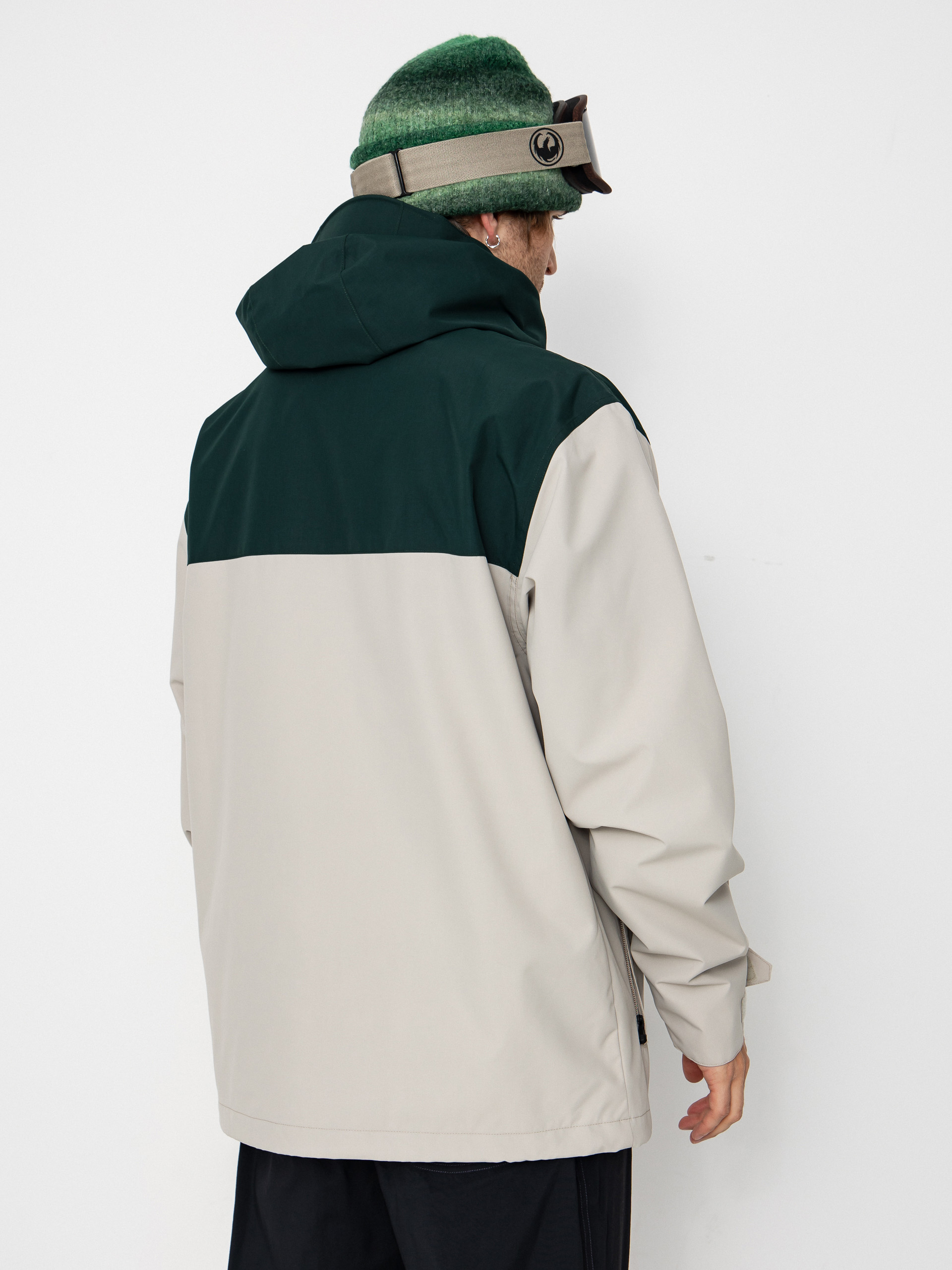 Pánská Snowboardová bunda Volcom Buckthreeeighty (stone)