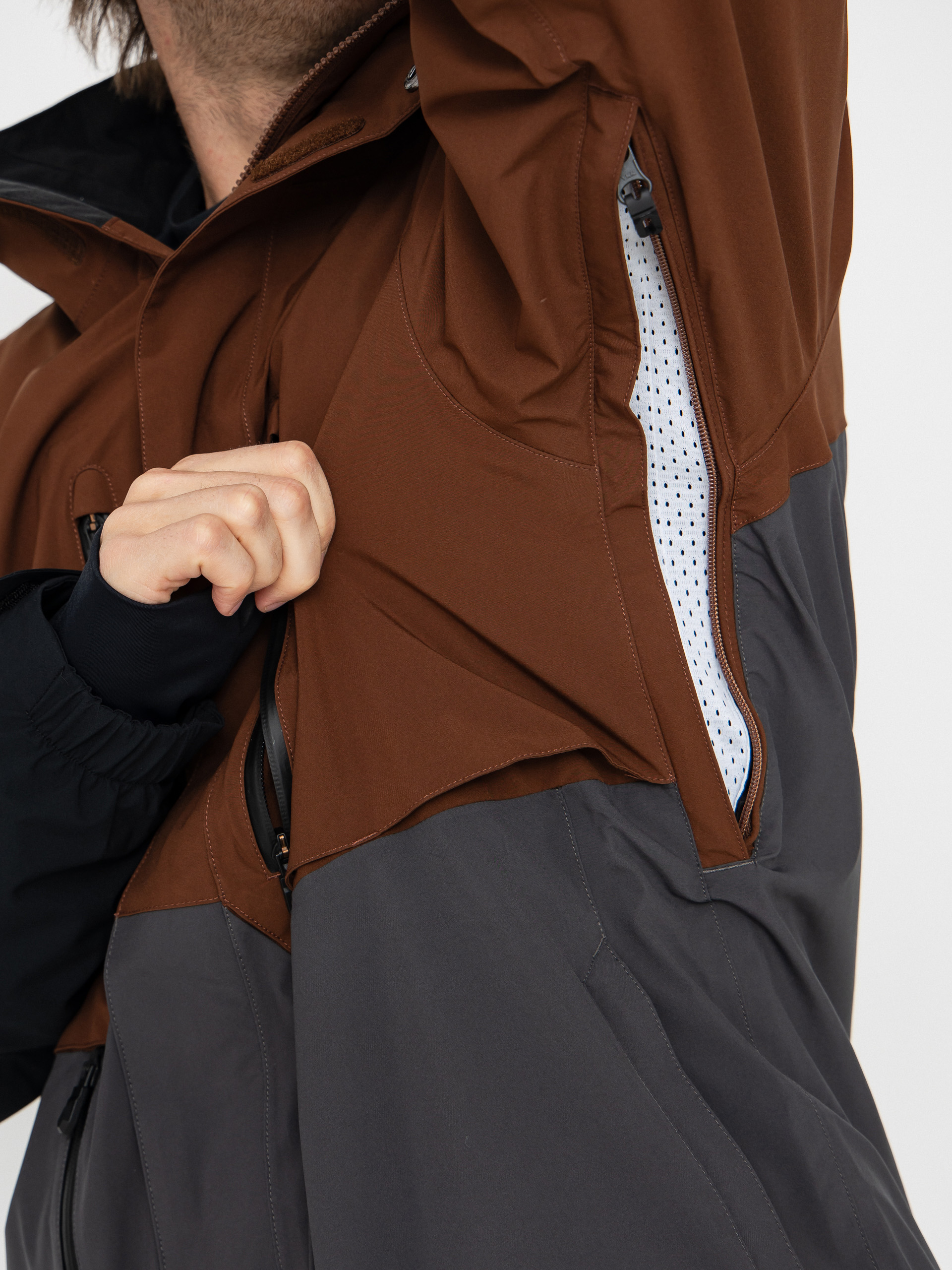 Pánská Snowboardová bunda Volcom Rnge Stretch 30K (brown)