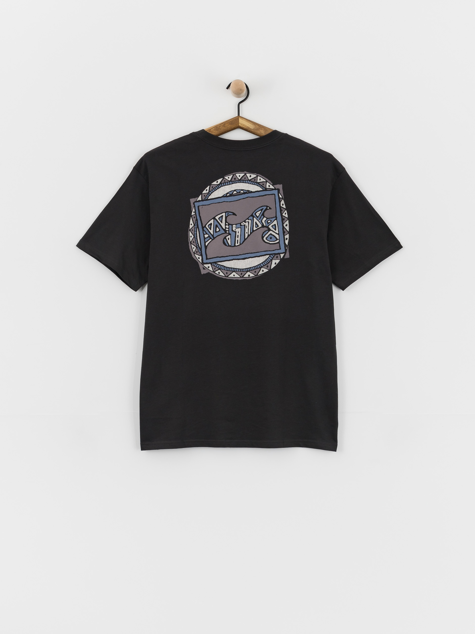 Tričko Billabong Crayon Wave (washed black)