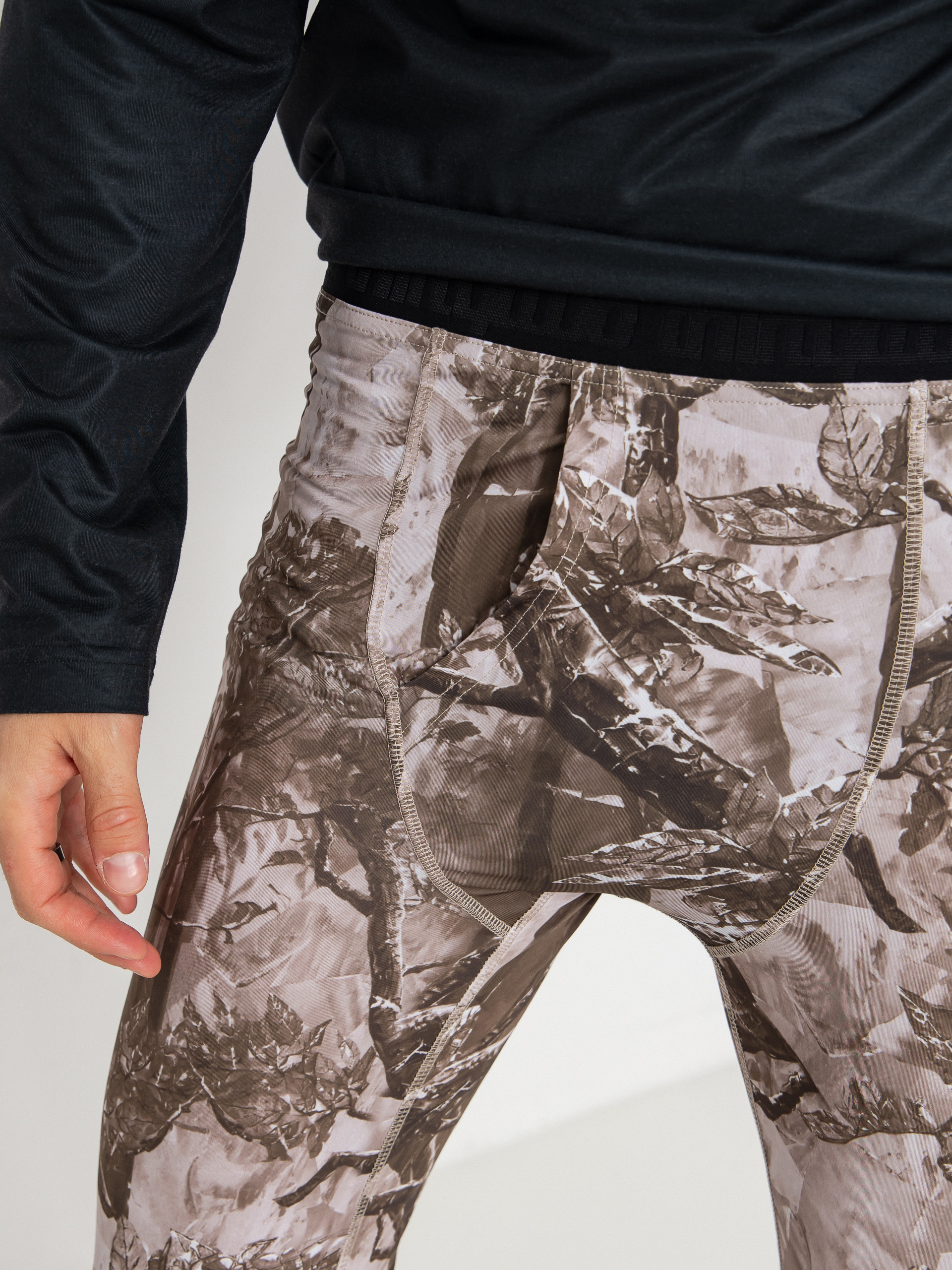 Pánské Termoleginy ThirtyTwo Ridelite (sand)