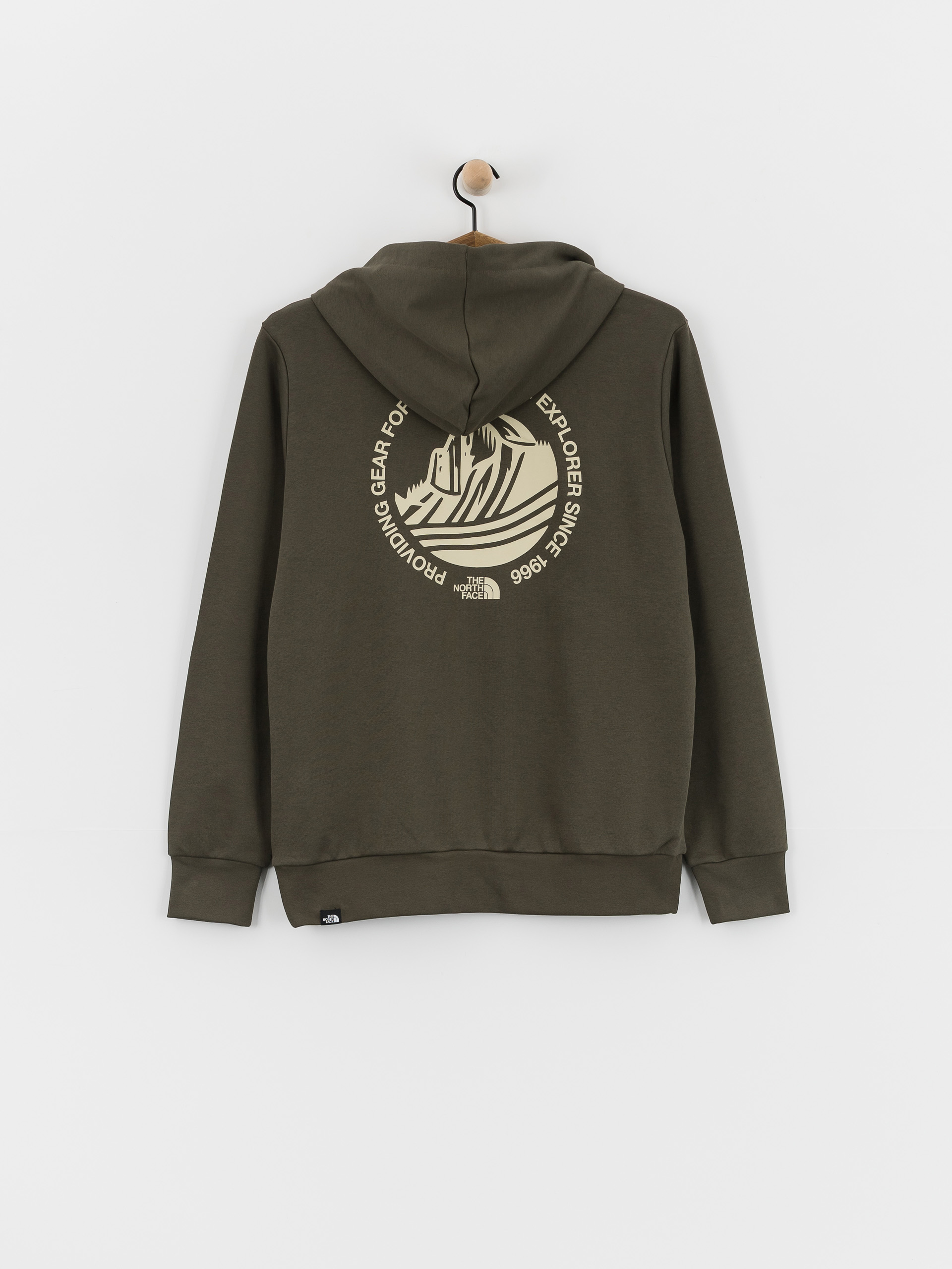 Mikina s kapucu00ed The North Face Monte HD (new taupe green)