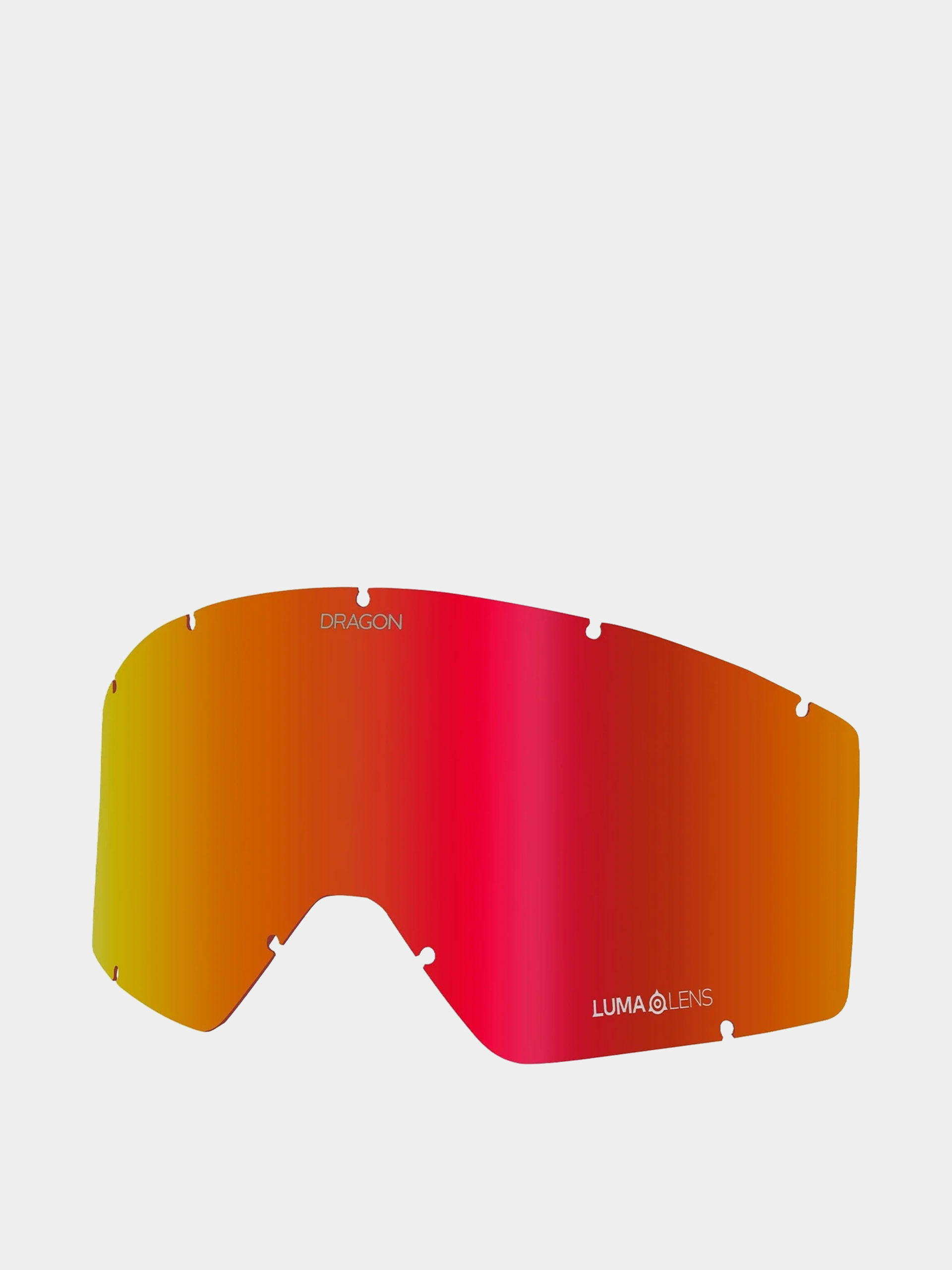 Sklo na snowboardovu00e9 bru00fdle  Dragon DX3 (lumalens red ion)