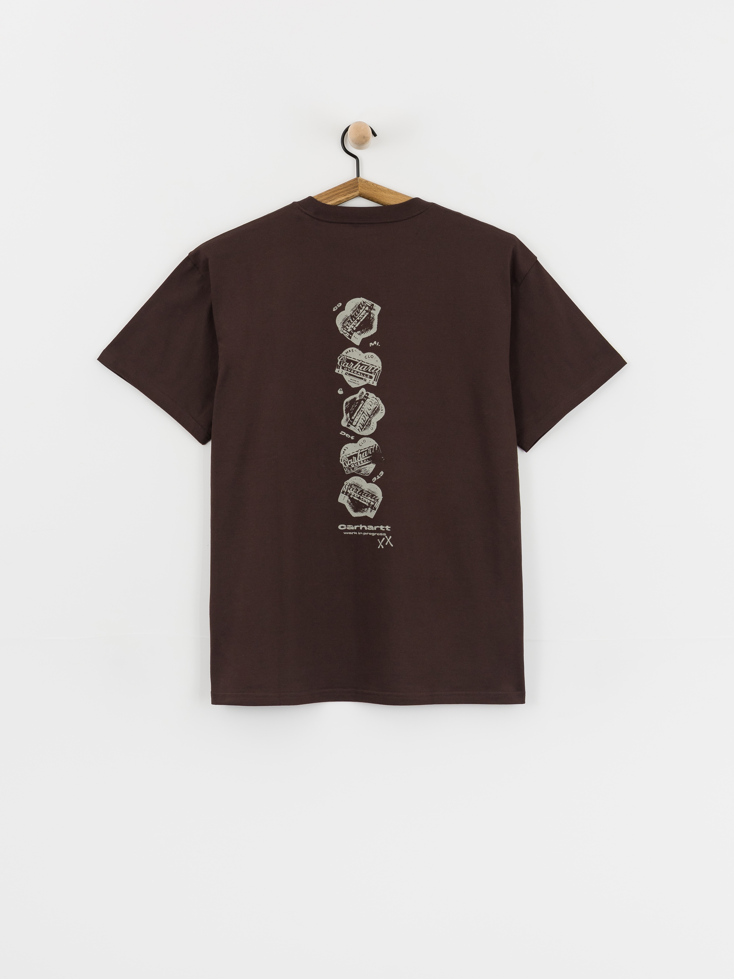 Tričko Carhartt WIP Garble (palisander)