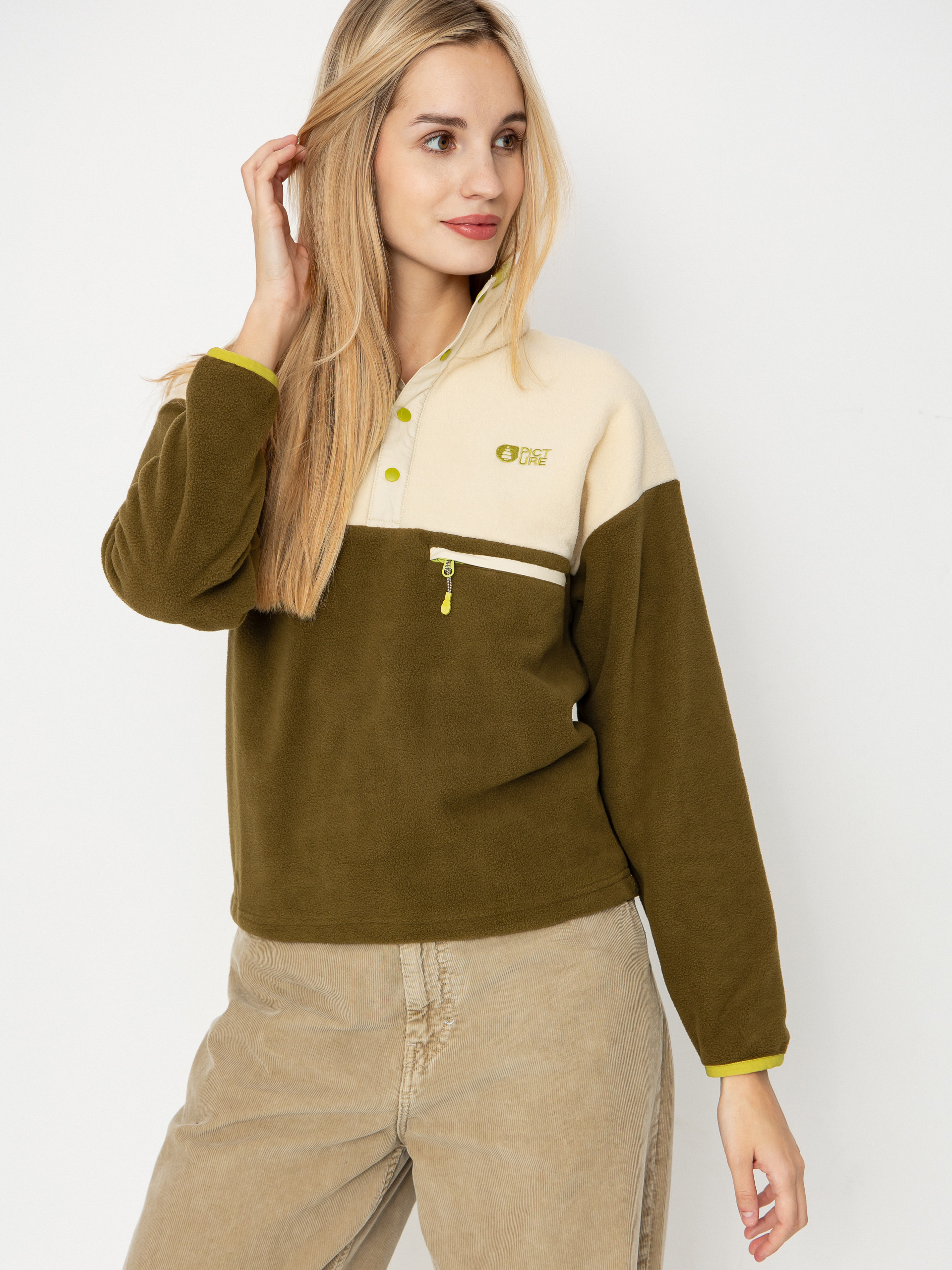 Dámský Fleecová mikina Picture Arcca 1/4 Zip (tobacco)