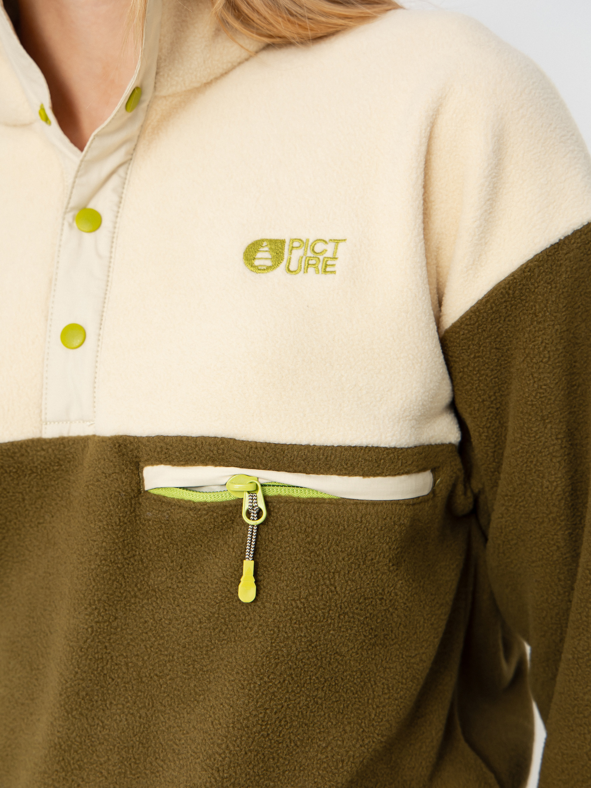 Dámský Fleecová mikina Picture Arcca 1/4 Zip (tobacco)