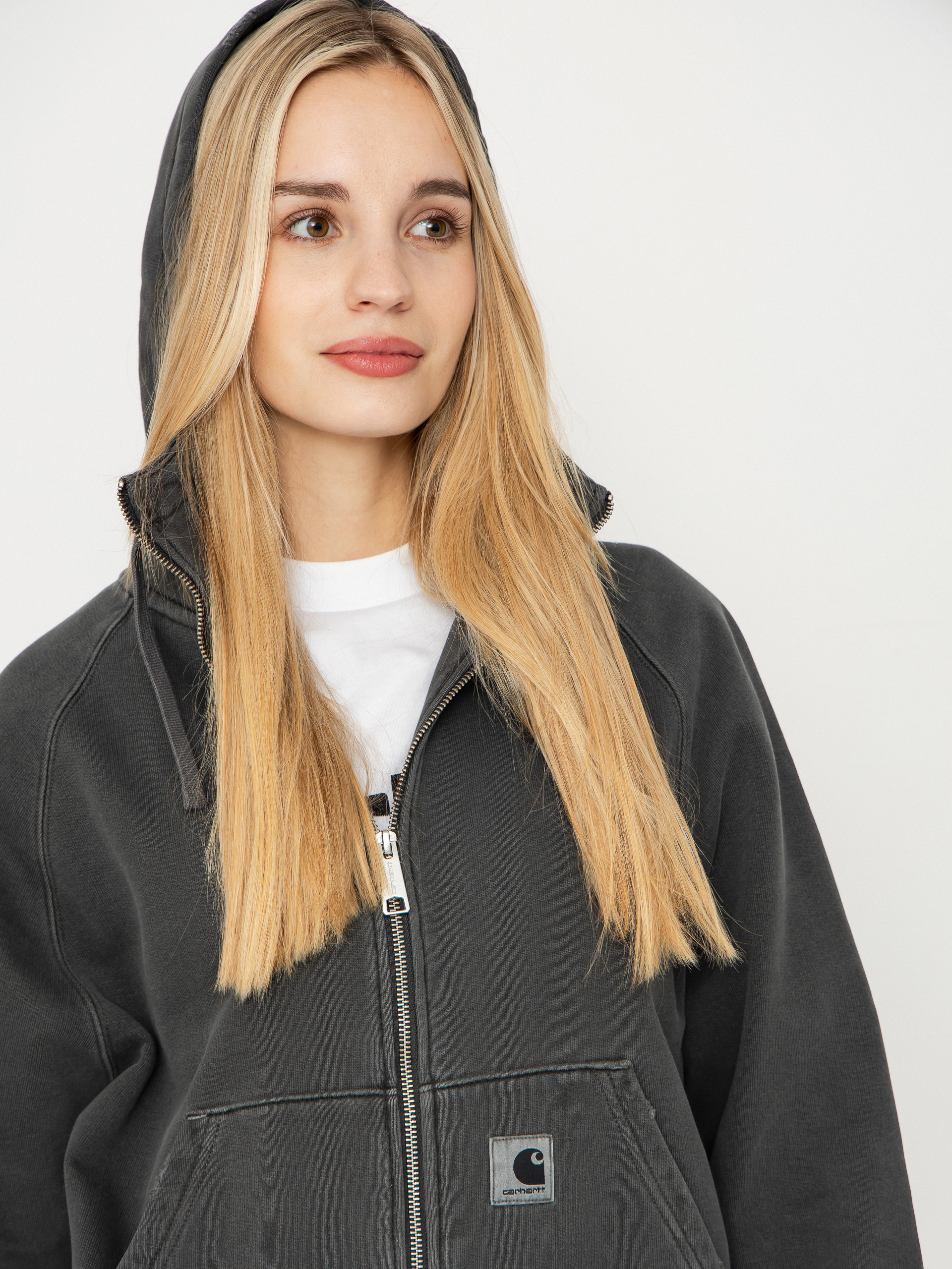 Mikina s kapucí Carhartt WIP Torion ZHD Wmn (black)