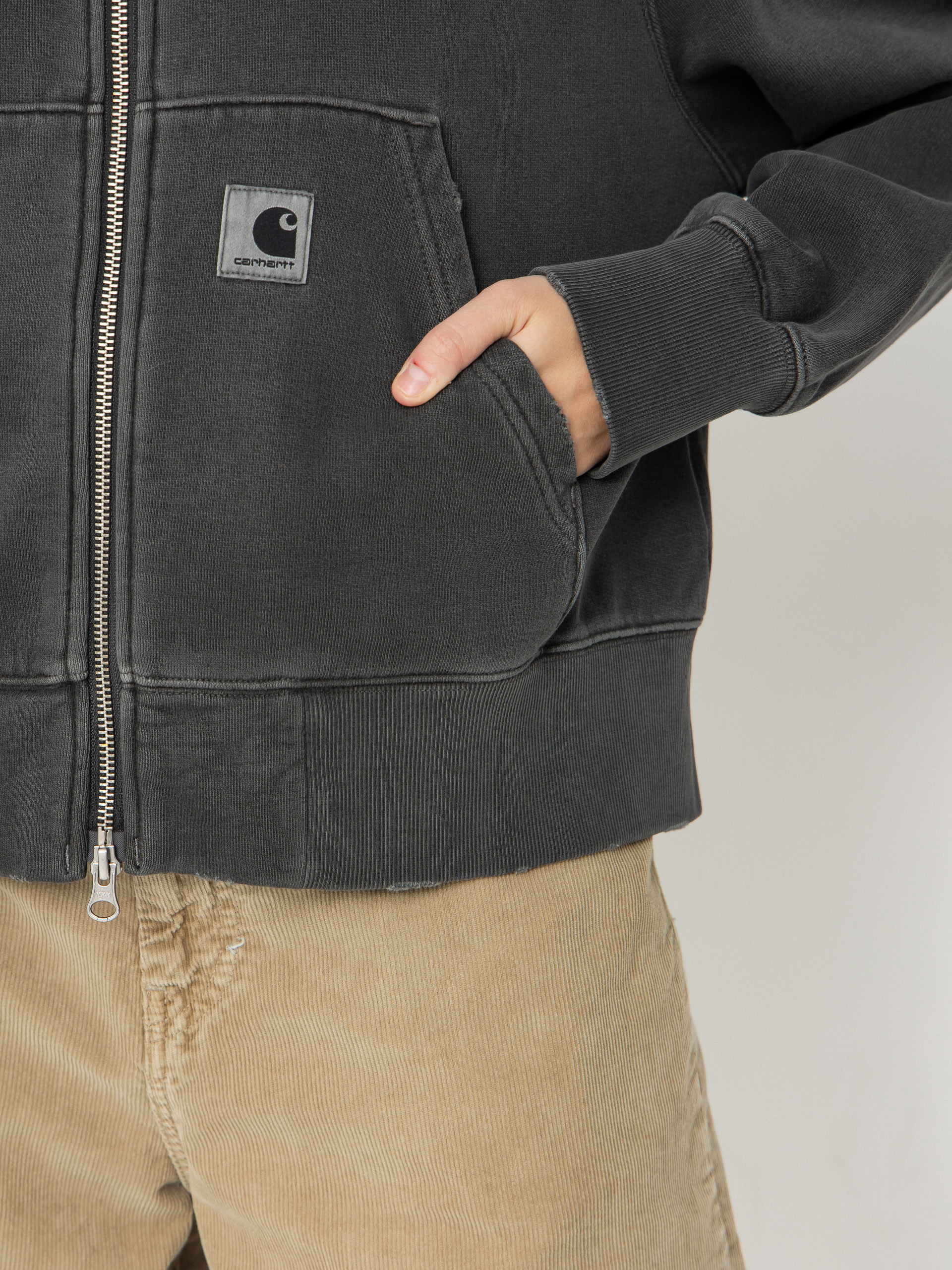 Mikina s kapucí Carhartt WIP Torion ZHD Wmn (black)