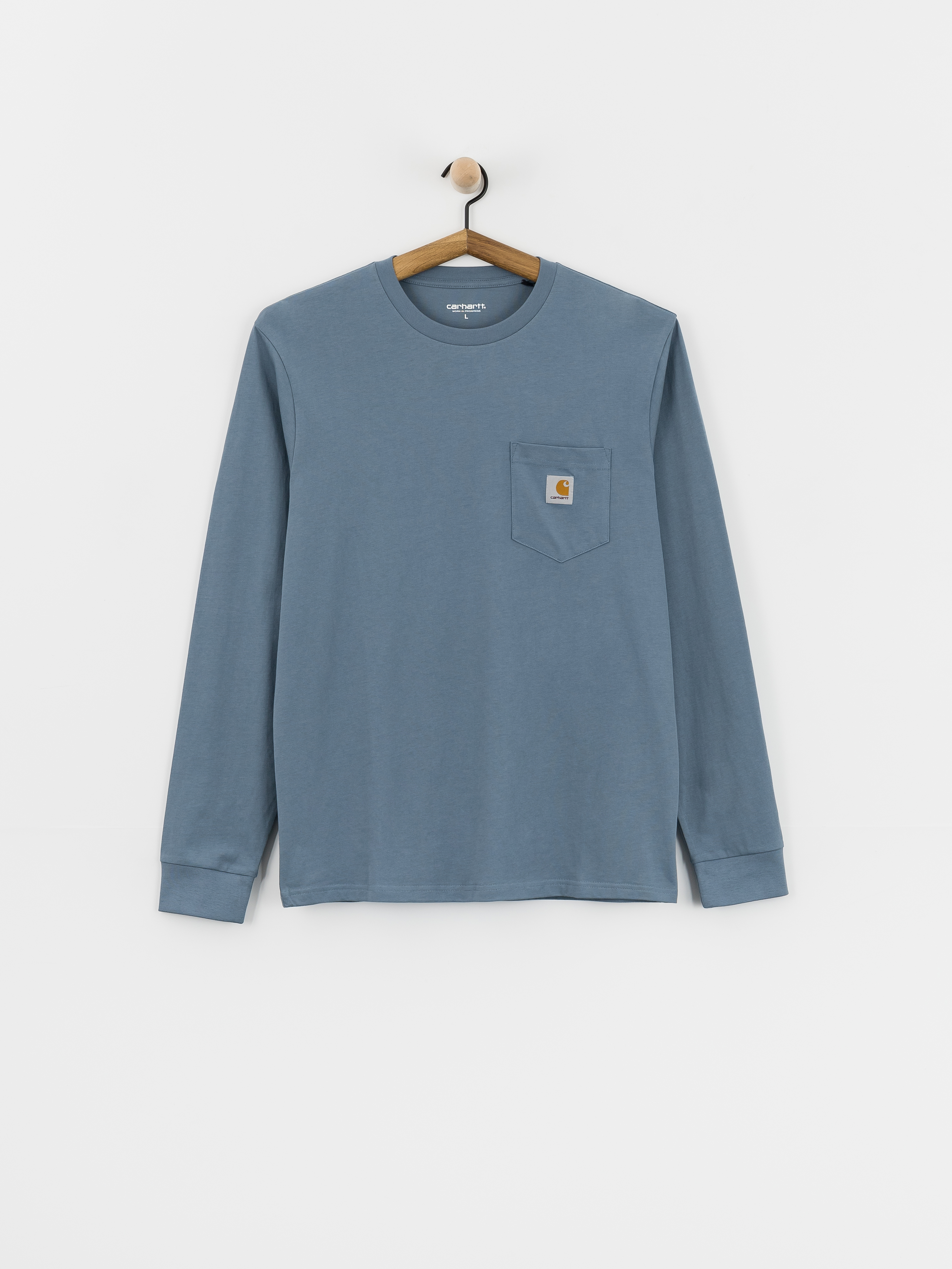Triko Carhartt WIP Pocket (velvet blue)