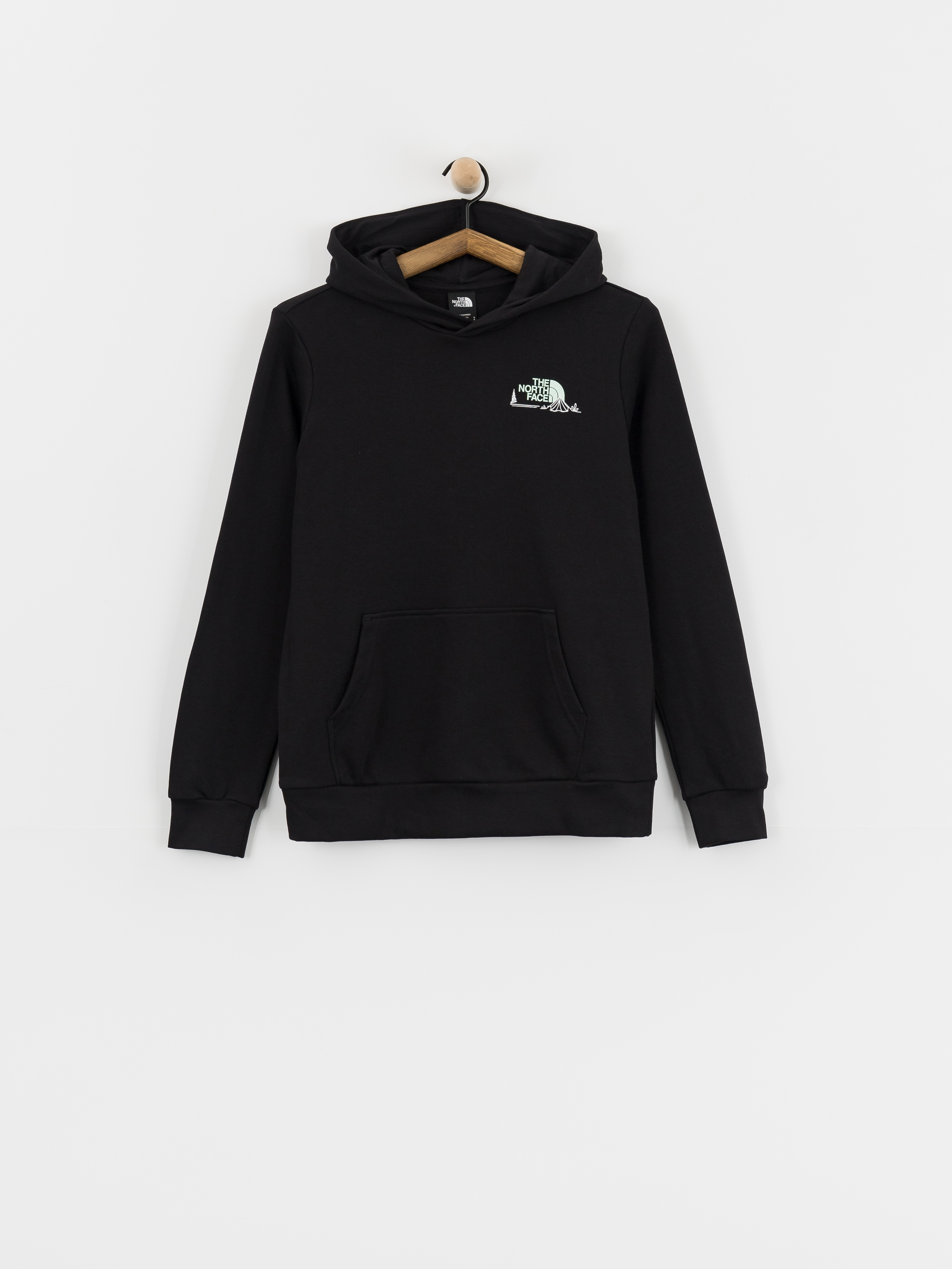 Mikina s kapucí The North Face Monte HD Wmn (tnf black)