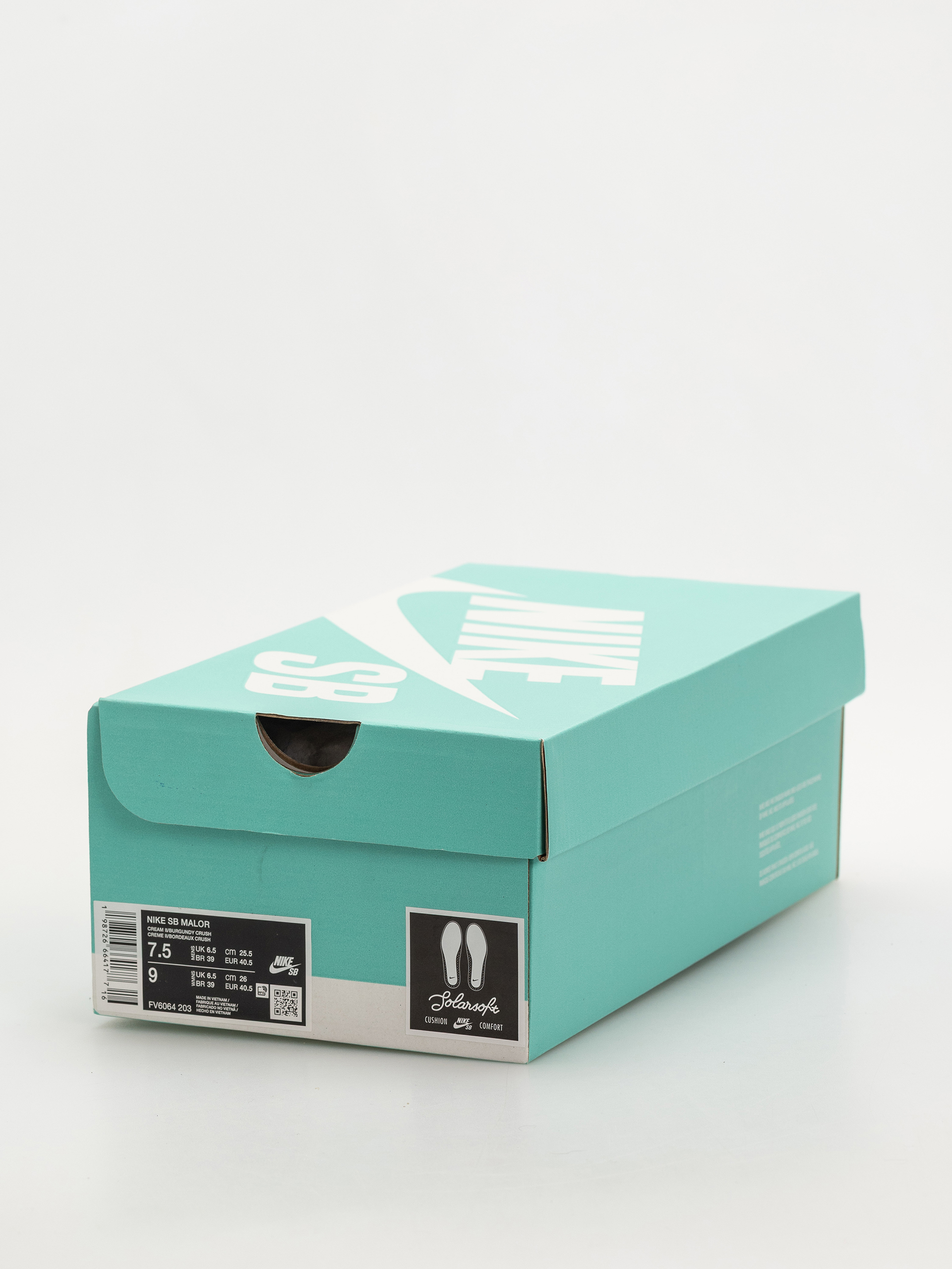 Boty Nike SB Malor (cream ii/burgundy crush phantom)