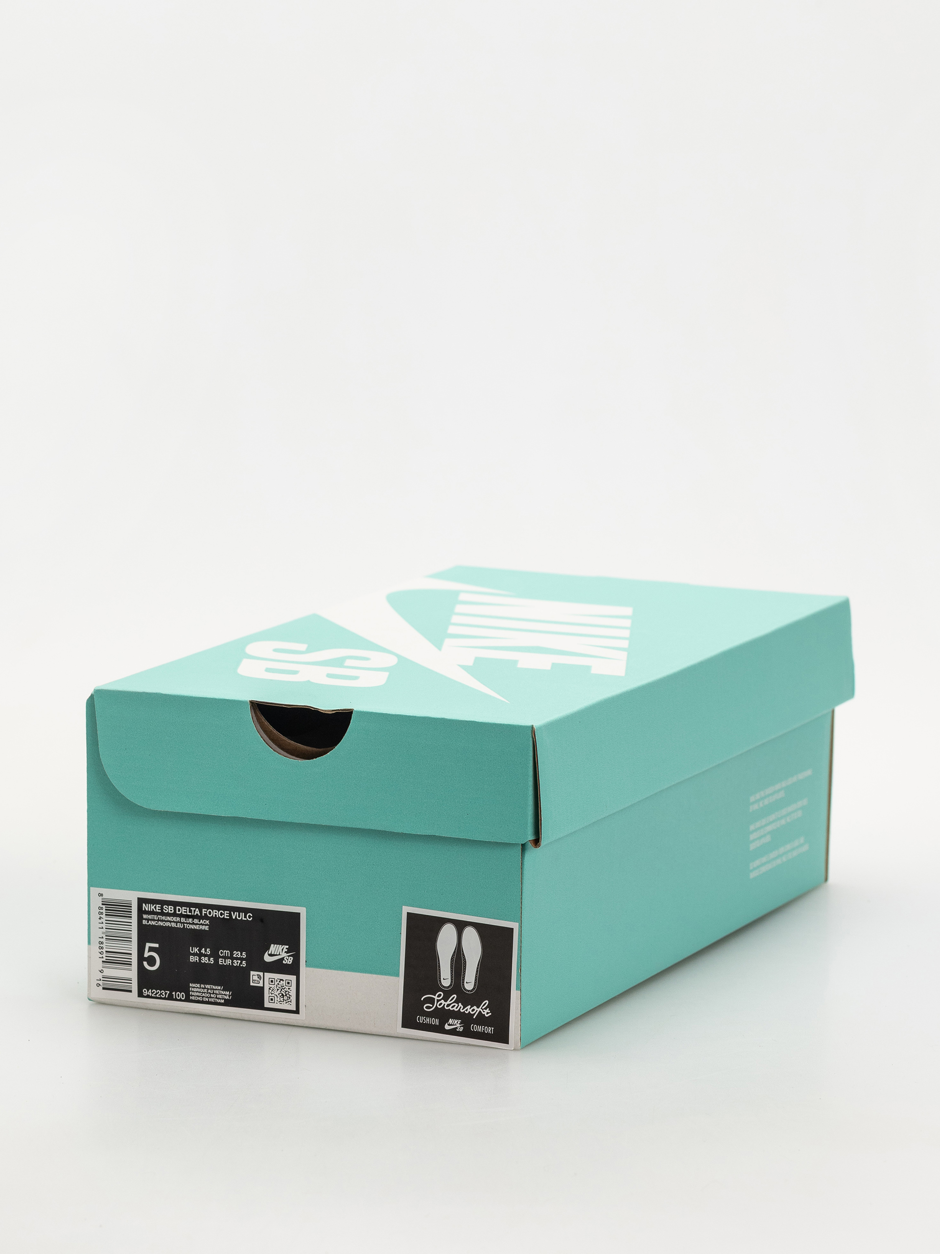 Boty Nike SB Sb Delta Force Vulc (white/thunder blue black)