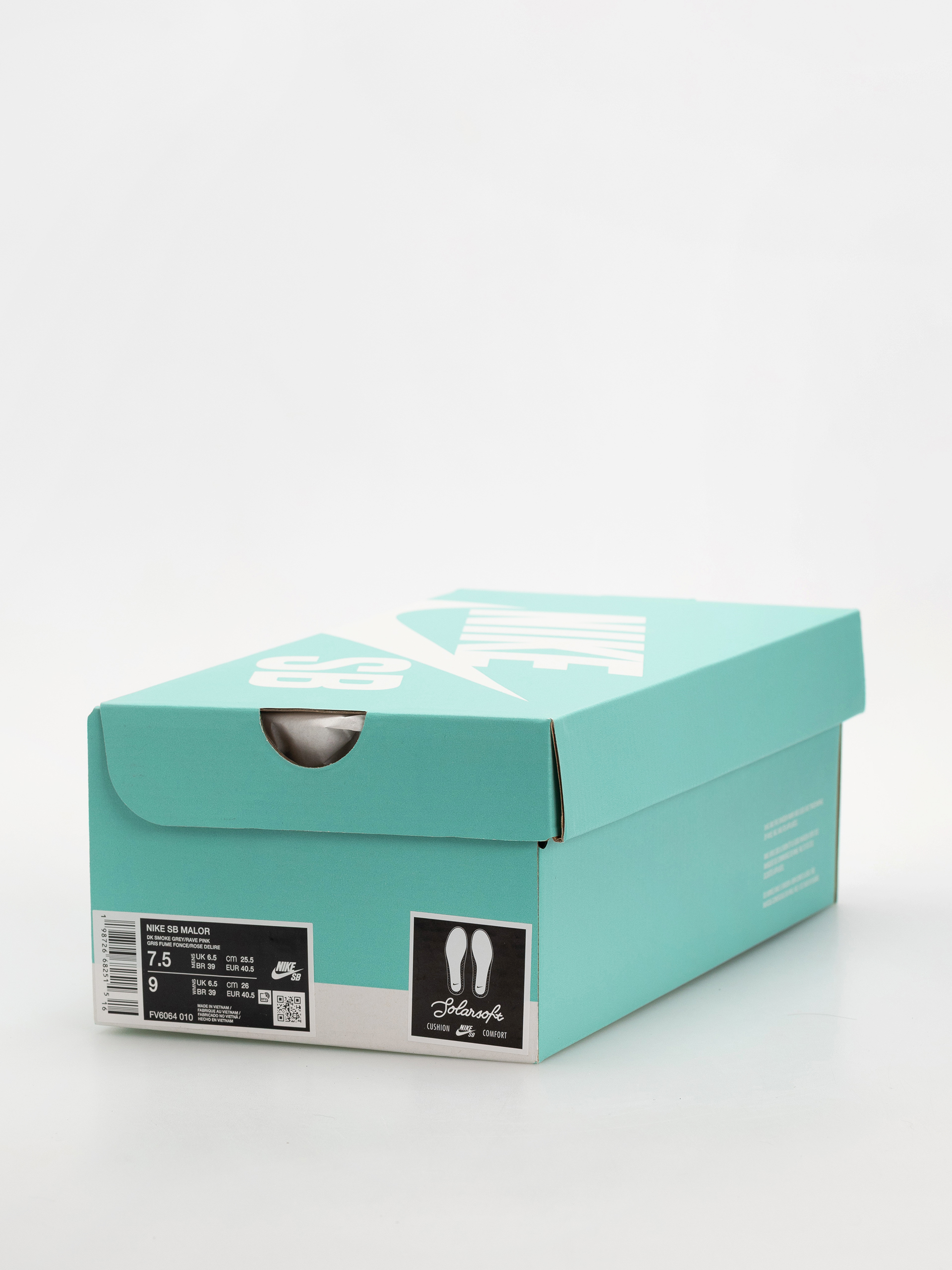 Boty Nike SB Malor (dk smoke grey/rave pink dk smoke grey)