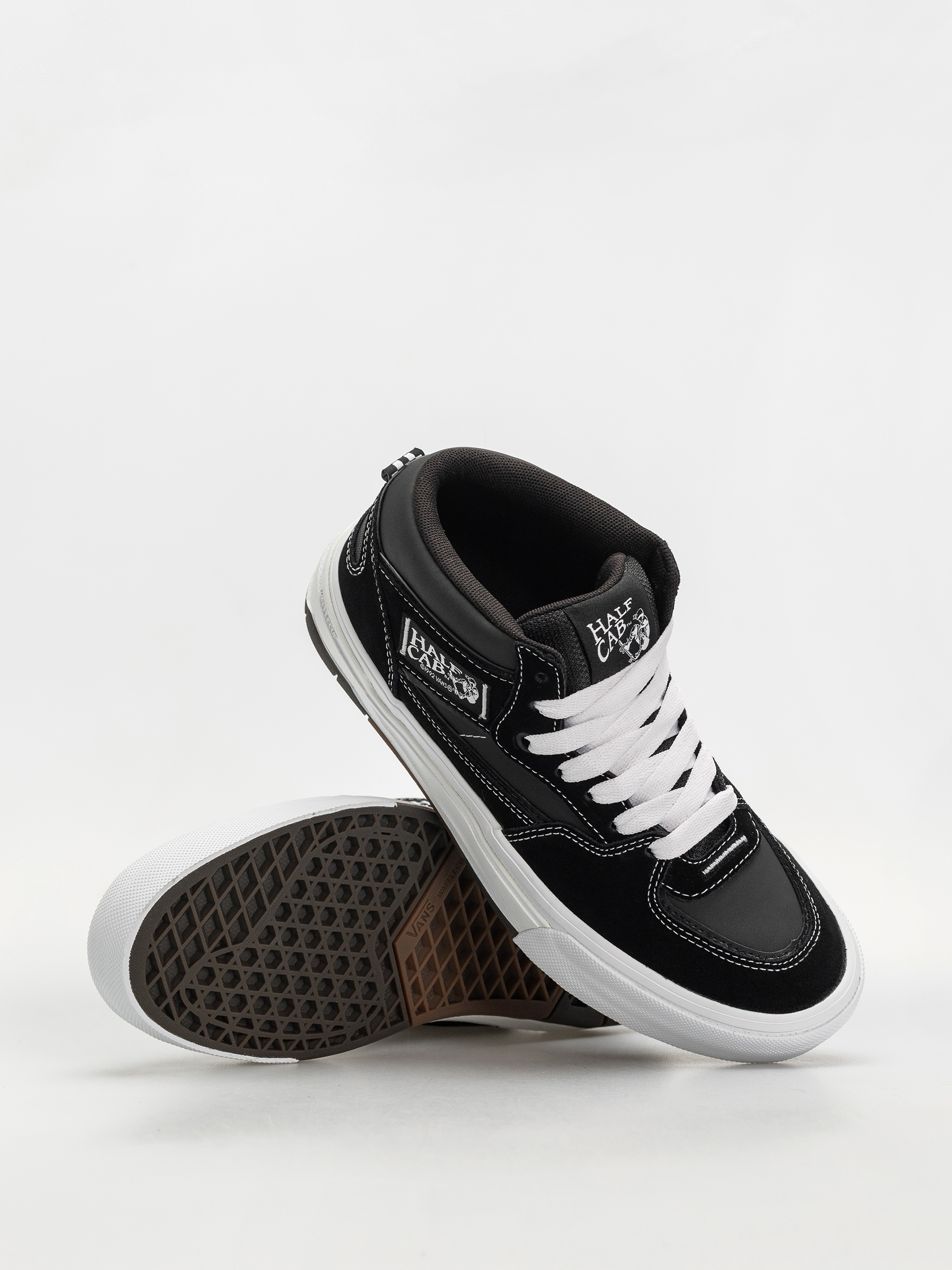 Boty Vans Skate Half Cab Wafflecup (black/white)