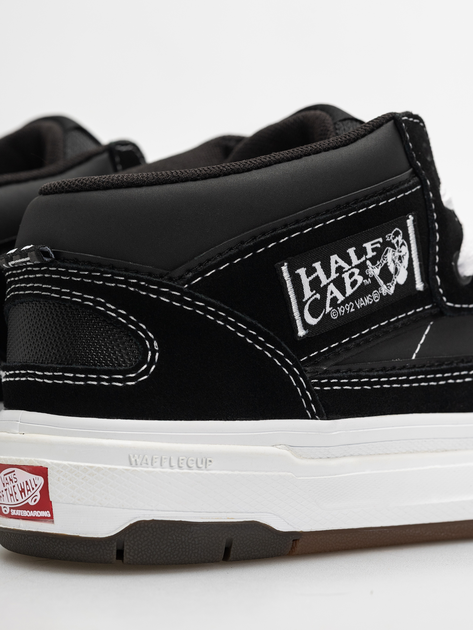 Boty Vans Skate Half Cab Wafflecup (black/white)