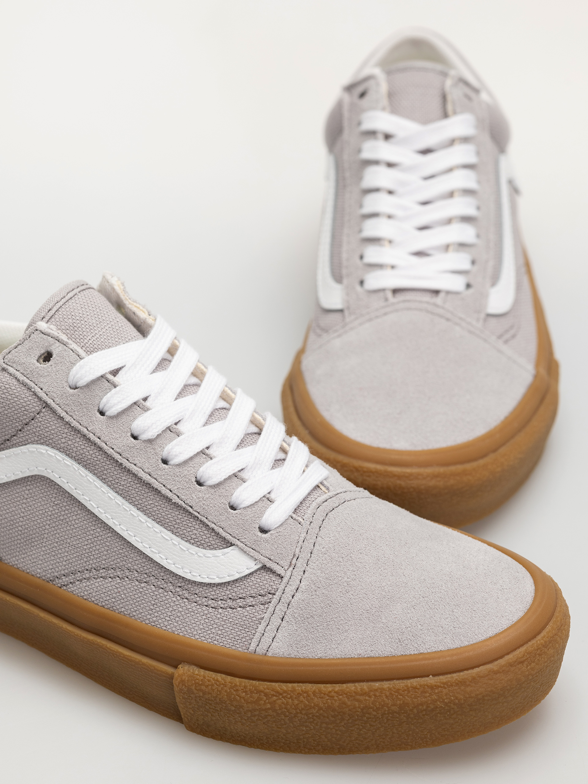 Boty Vans Skate Old Skool (light gray/gum)
