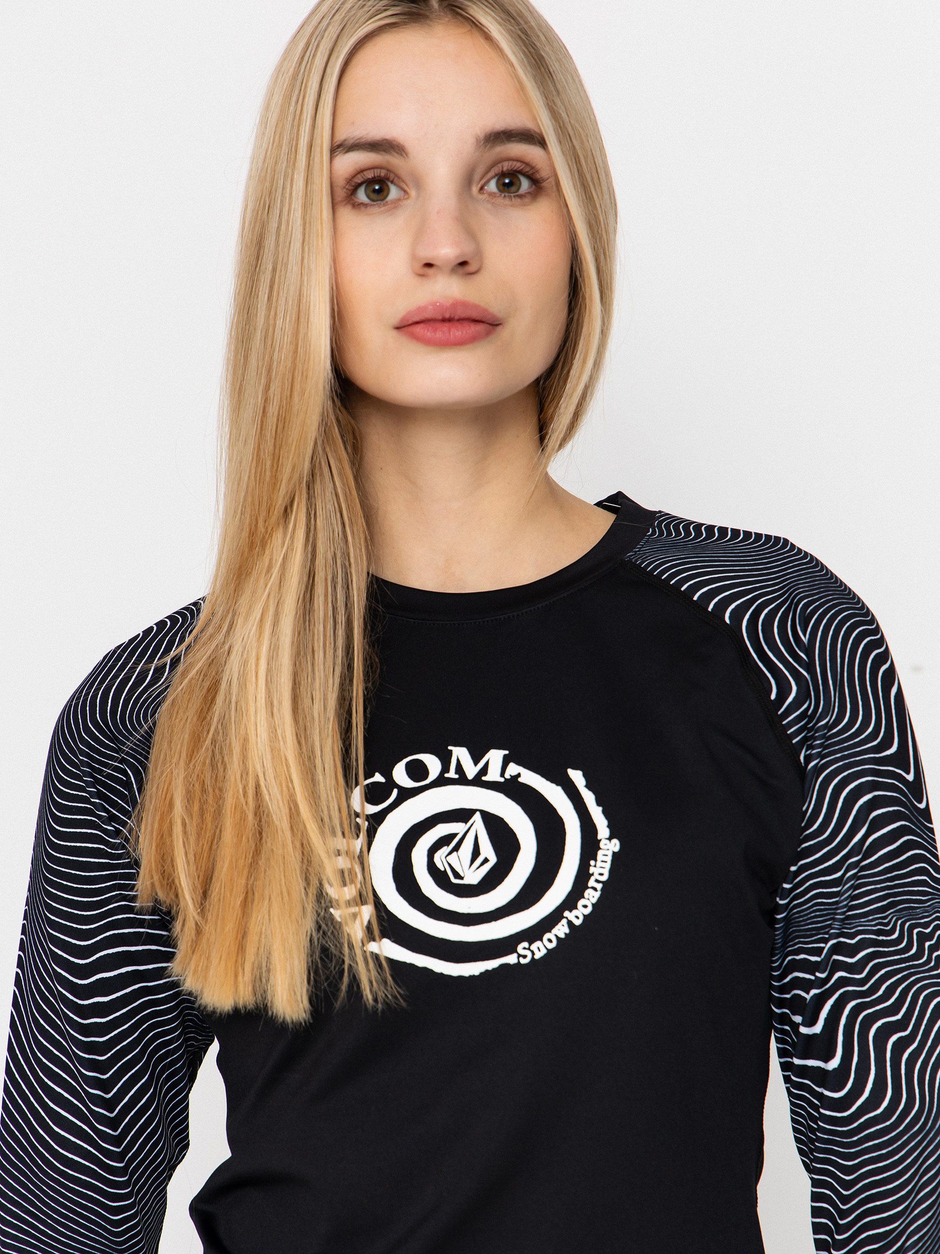 Dámský Termotriko Volcom V Science Crew (black white)