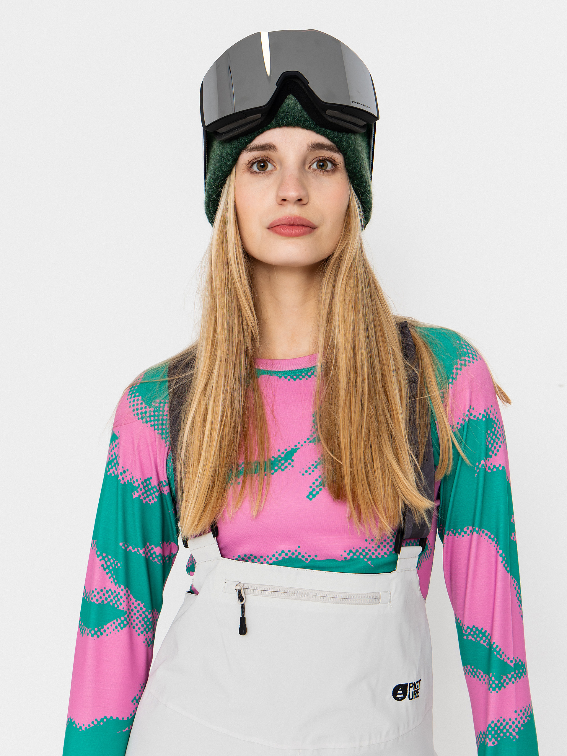 Dámské Snowboardové kalhoty  Picture Elwy BIB (vapor grey)