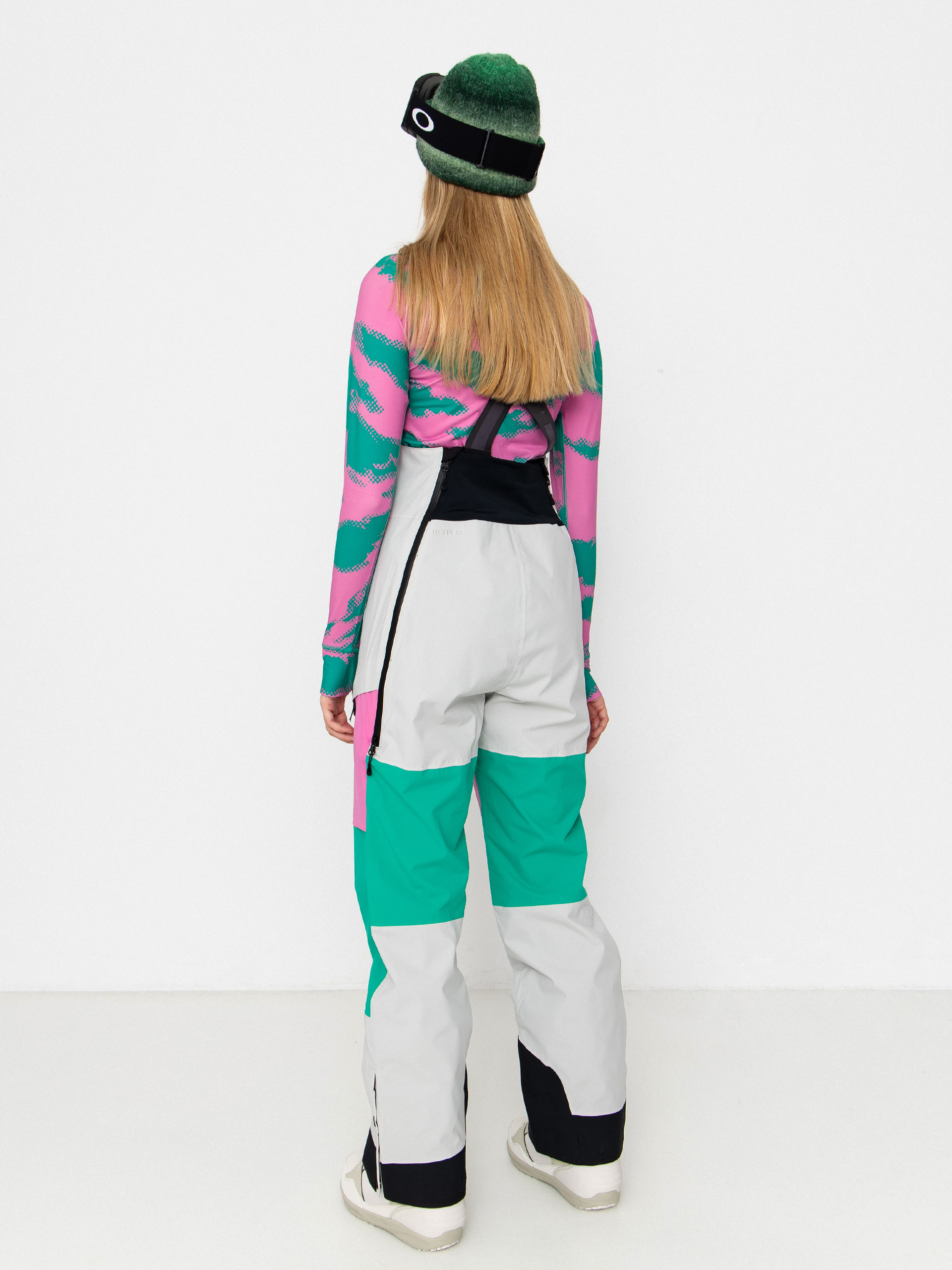 Dámské Snowboardové kalhoty  Picture Elwy BIB (vapor grey)