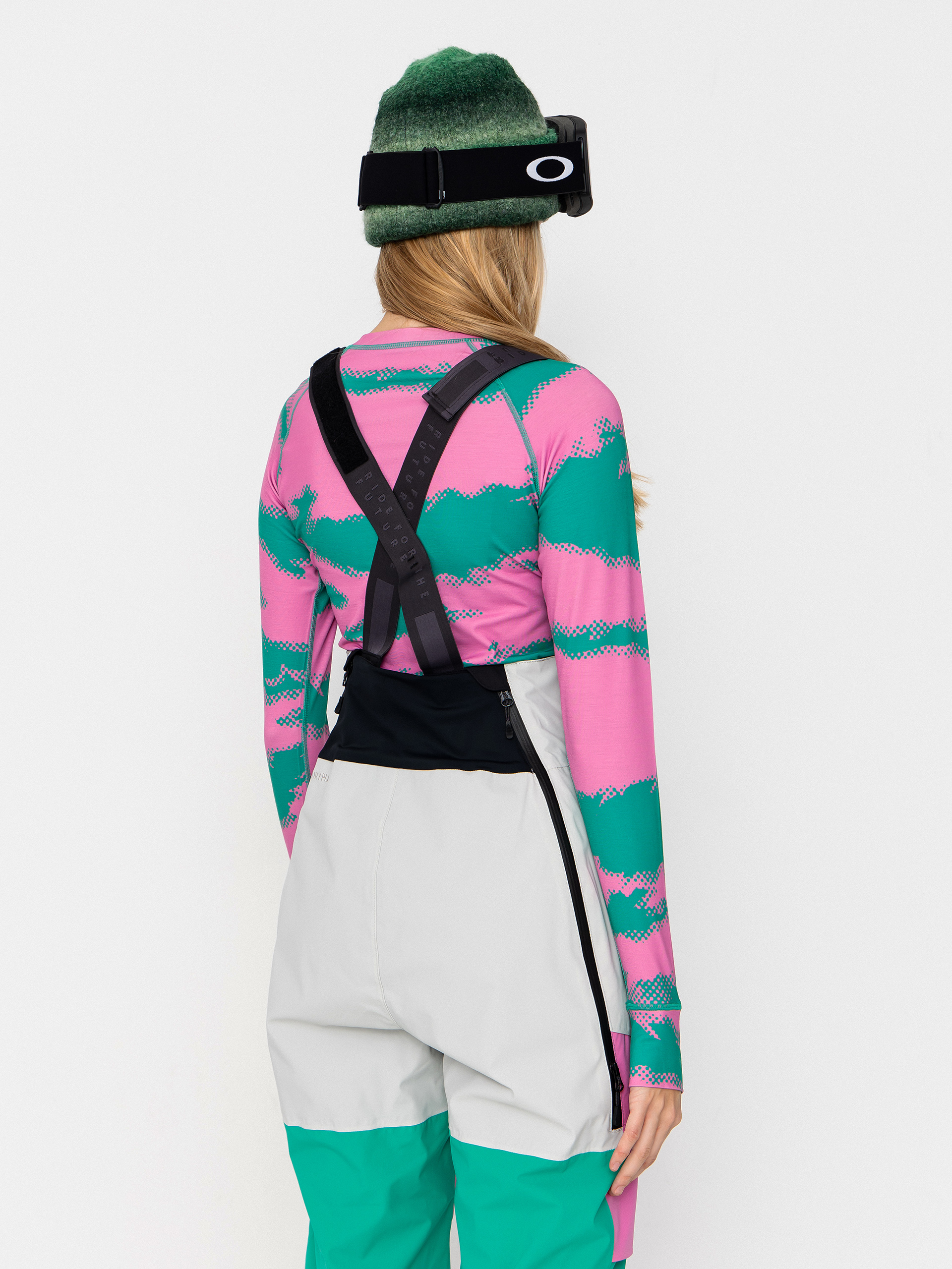 Dámské Snowboardové kalhoty  Picture Elwy BIB (vapor grey)