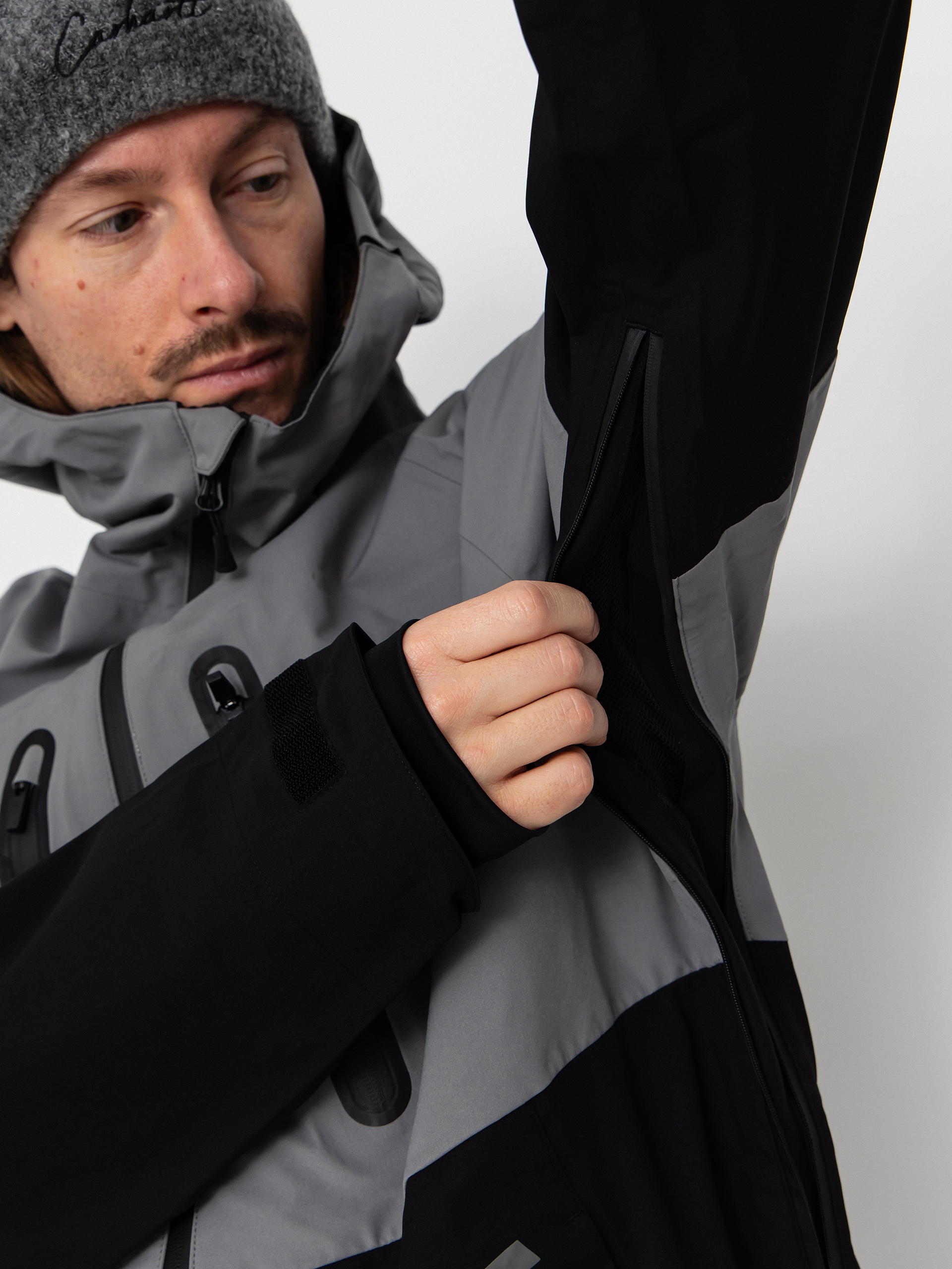 Pánská Snowboardová bunda ThirtyTwo Tm 3 Recycled (black/grey)