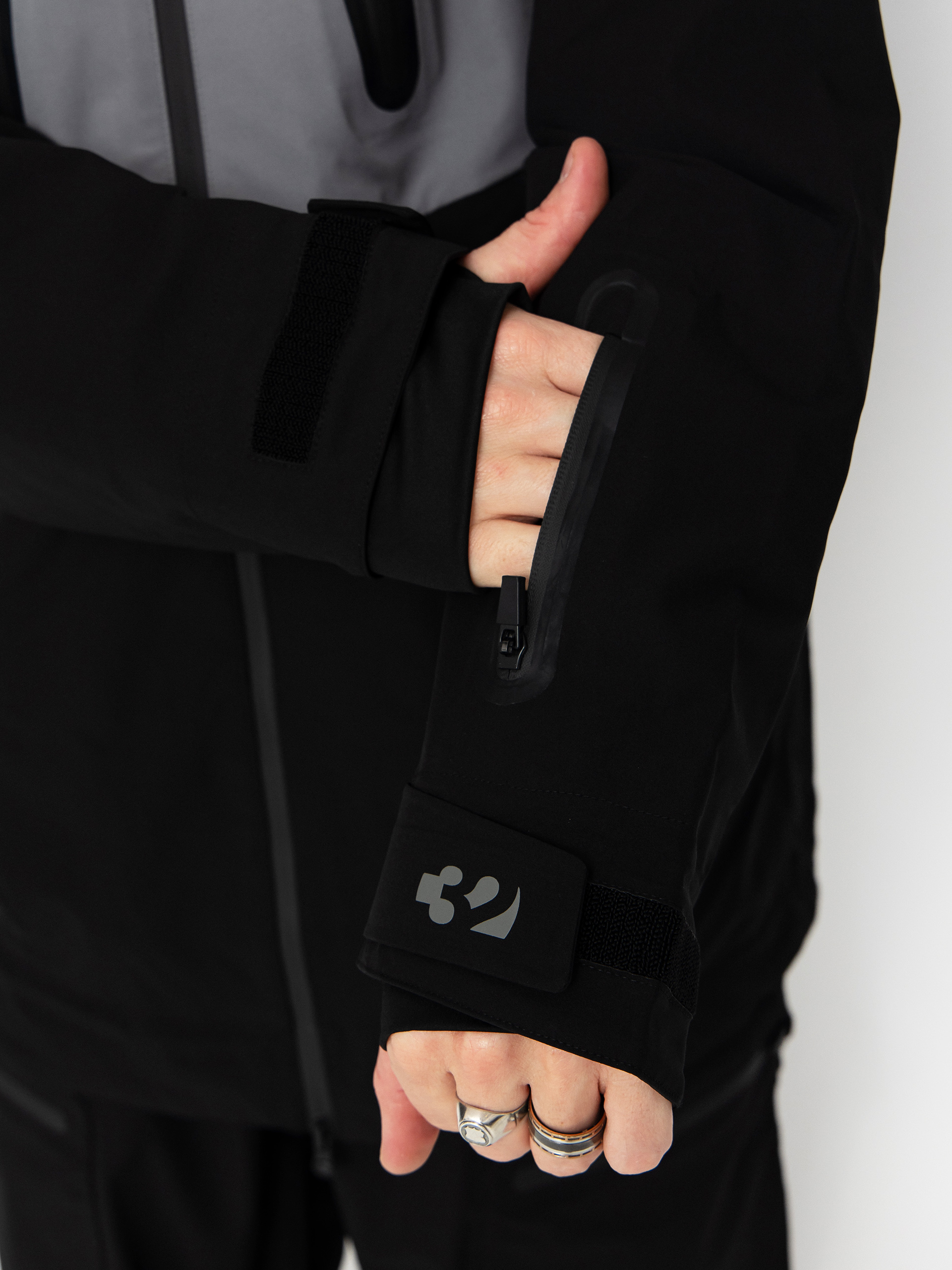 Pánská Snowboardová bunda ThirtyTwo Tm 3 Recycled (black/grey)