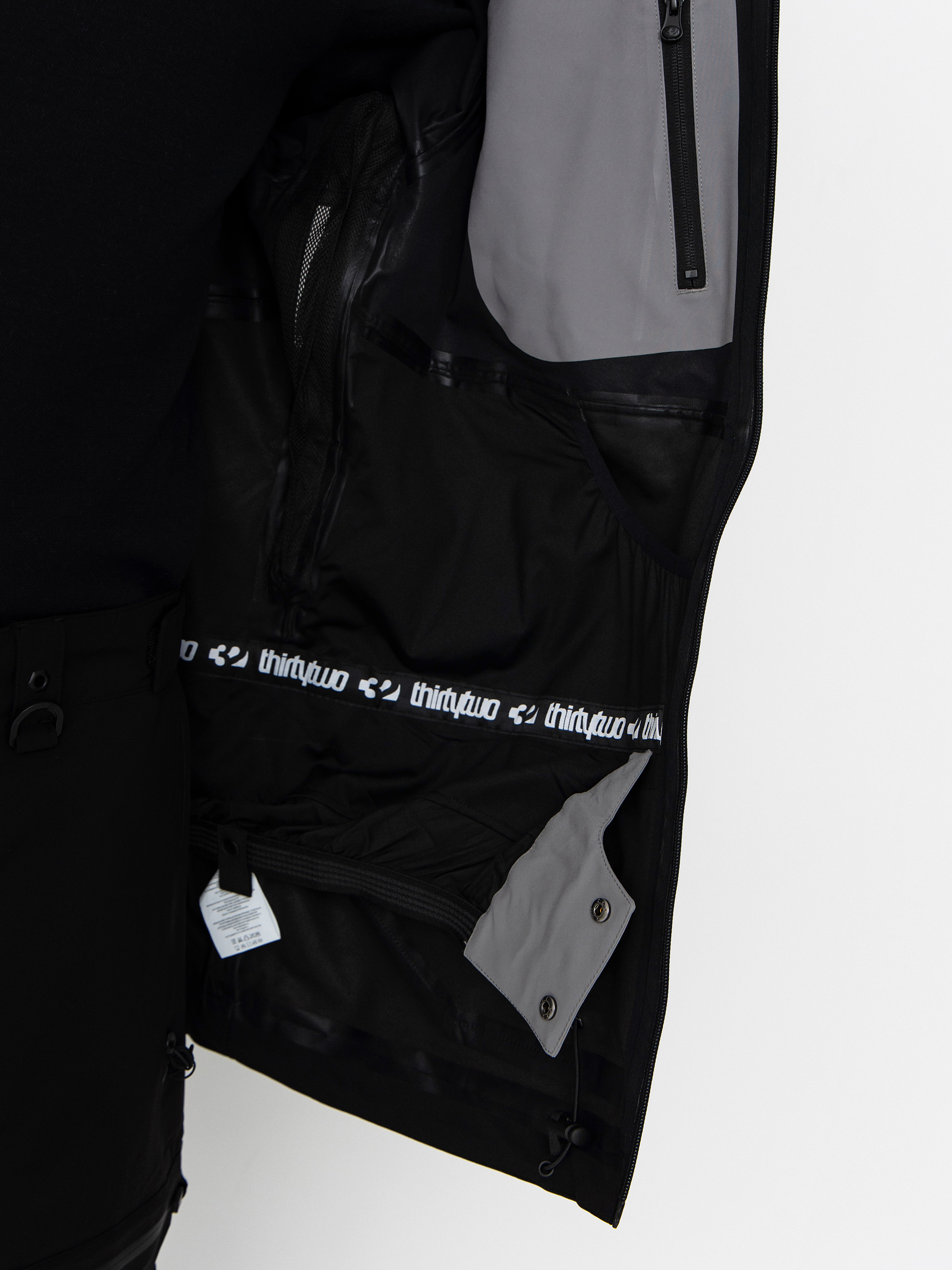 Pánská Snowboardová bunda ThirtyTwo Tm 3 Recycled (black/grey)