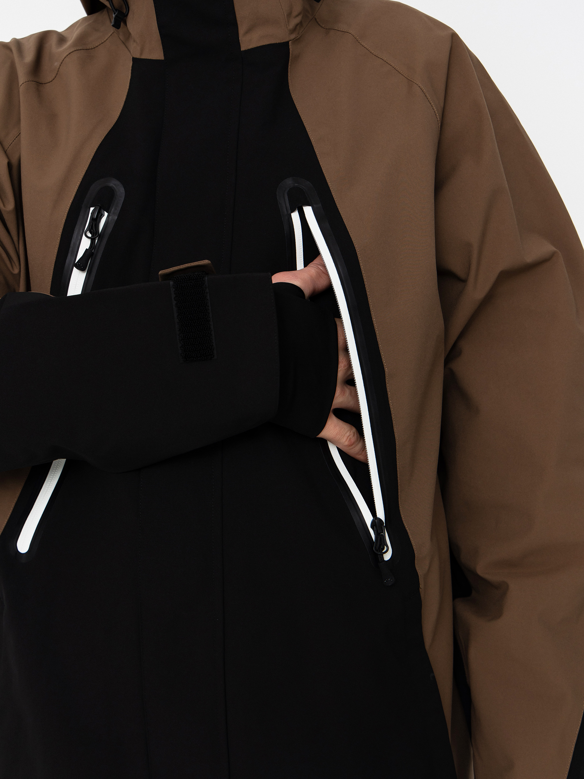 Pánská Snowboardová bunda ThirtyTwo Deep Creek Parka (tobacco)