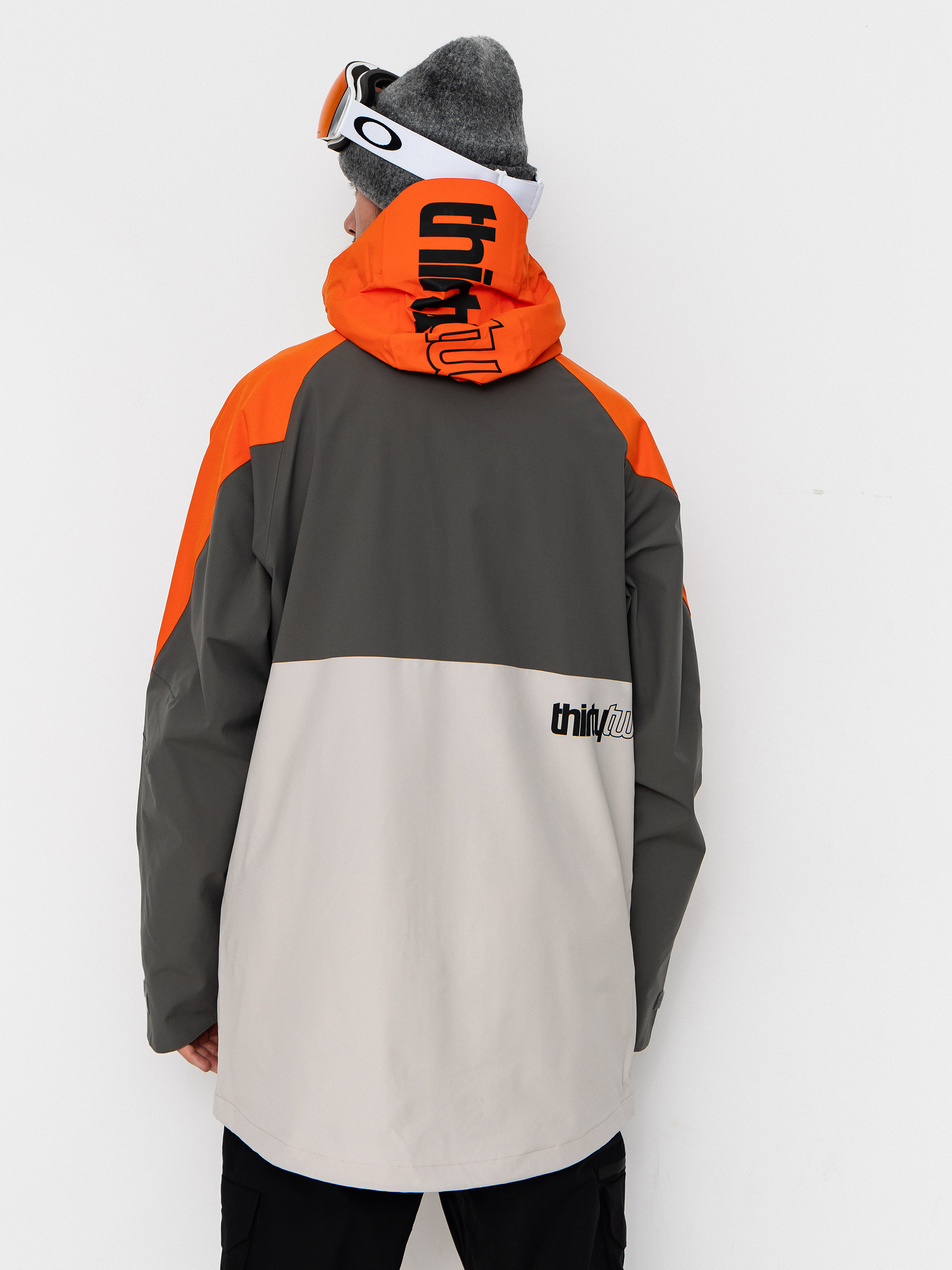Pánská Snowboardová bunda ThirtyTwo Deep Creek Parka (orange)