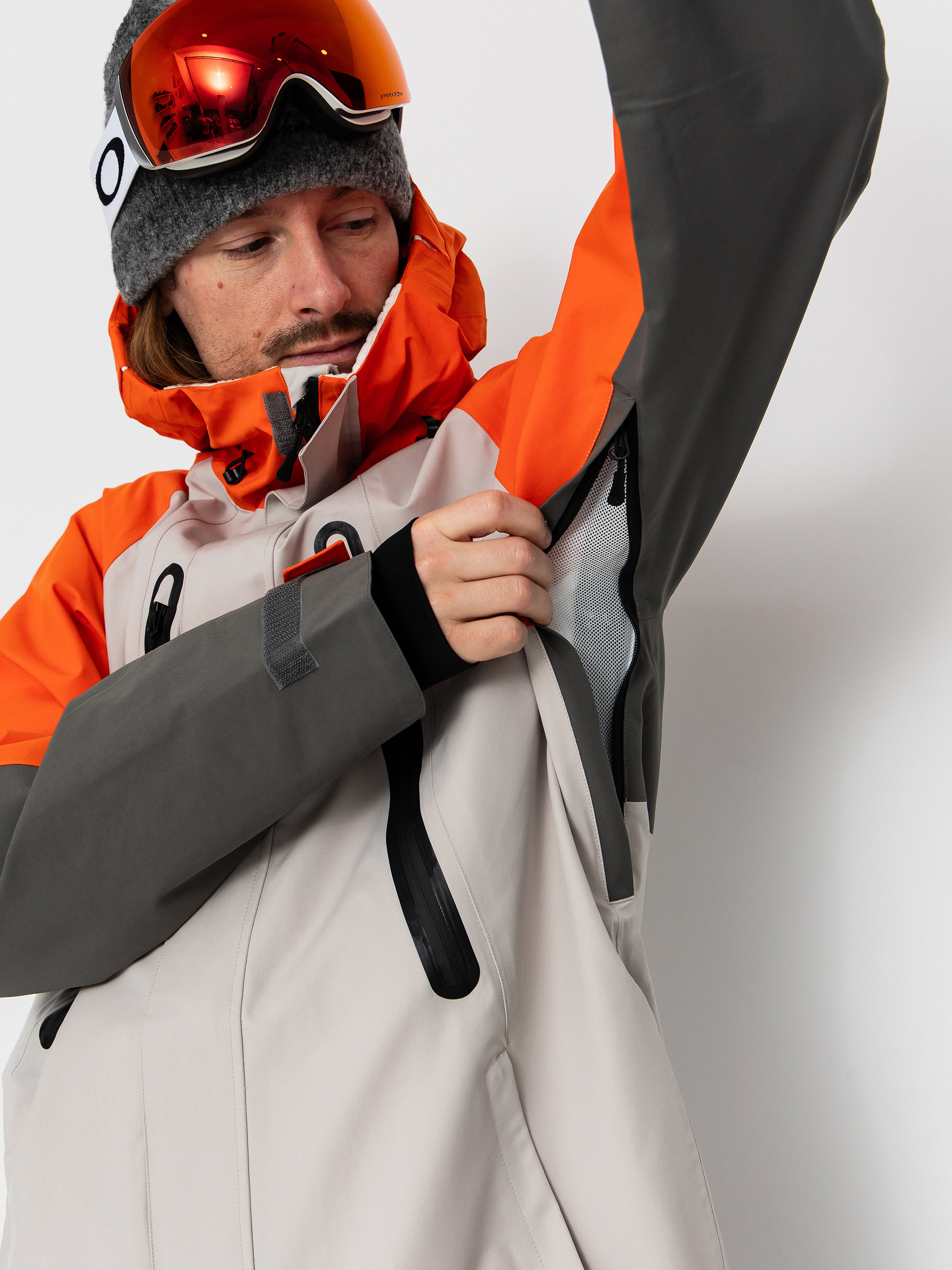 Pánská Snowboardová bunda ThirtyTwo Deep Creek Parka (orange)