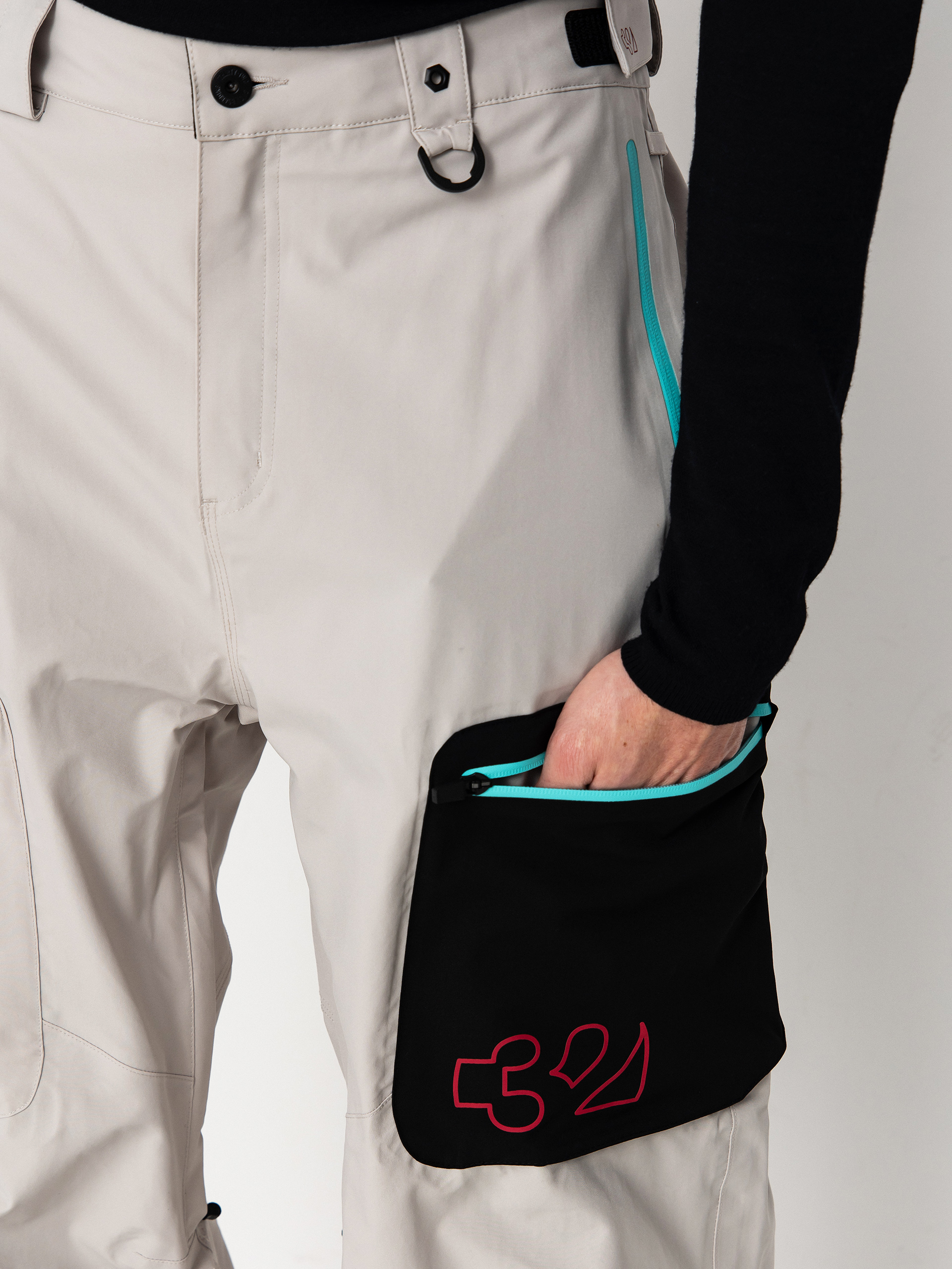 Pánské Snowboardové kalhoty  ThirtyTwo Tm Recycled (cement)