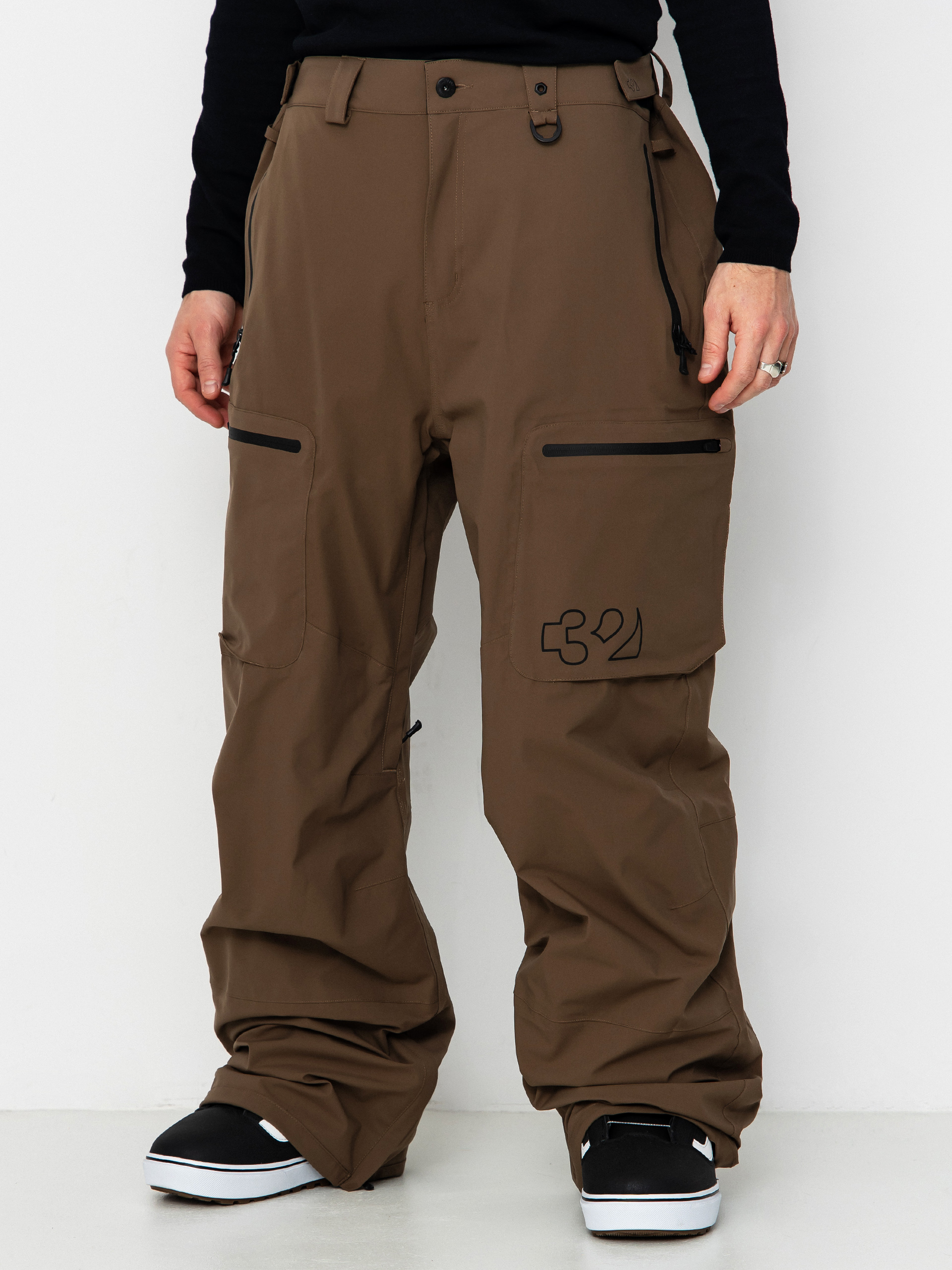 Pánské Snowboardové kalhoty  ThirtyTwo Tm Recycled (tobacco)