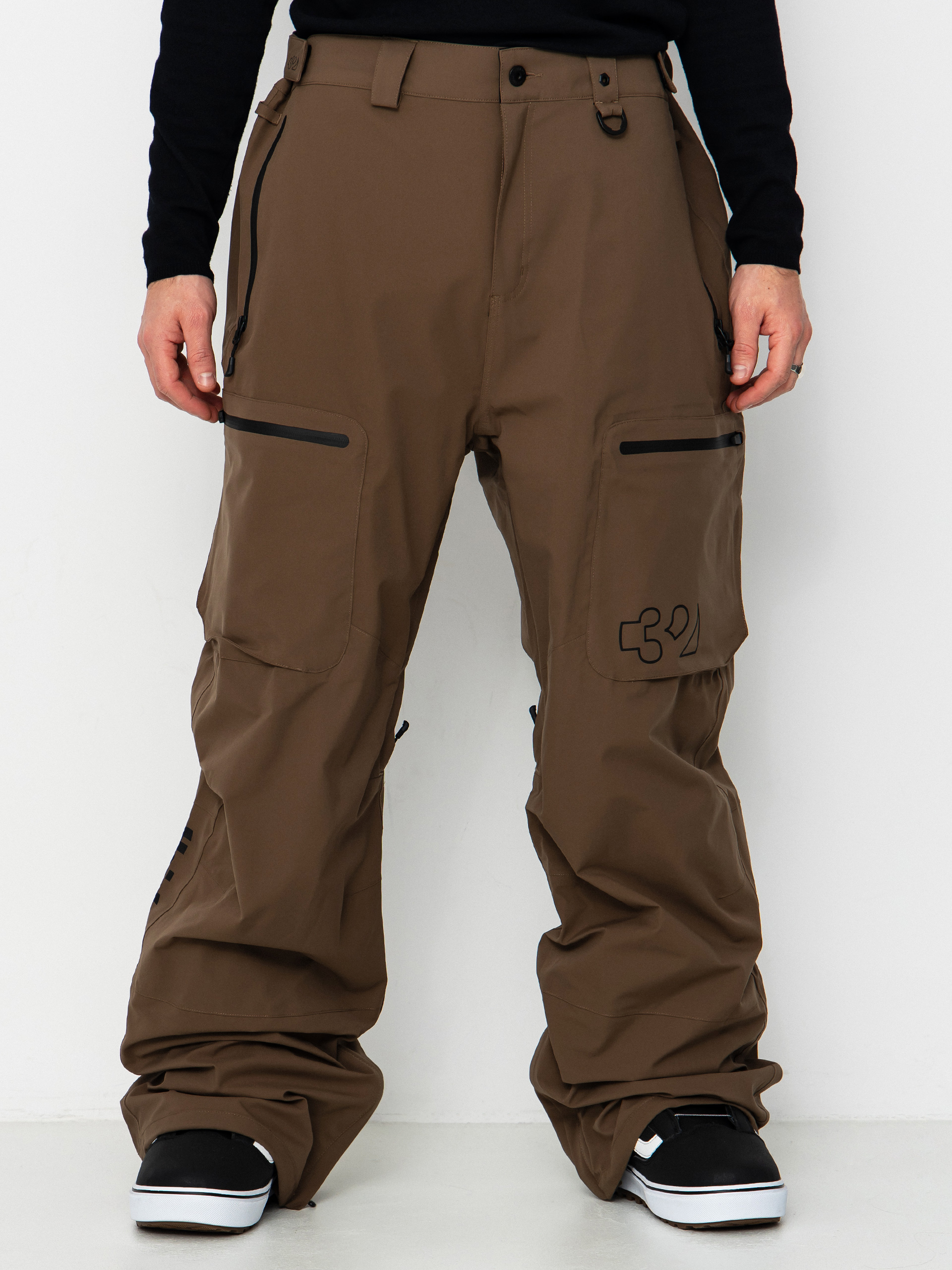 Pánské Snowboardové kalhoty  ThirtyTwo Tm Recycled (tobacco)