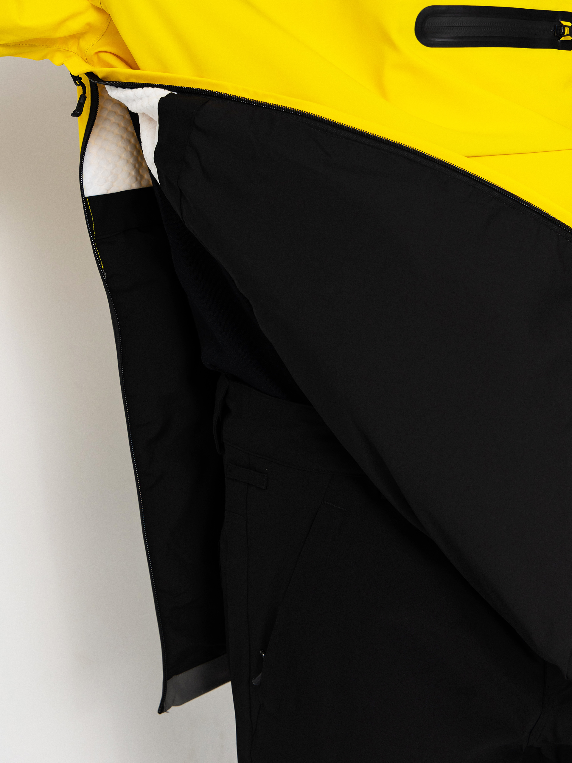 Pánská Snowboardová bunda ThirtyTwo Light Anorak (black/yellow)