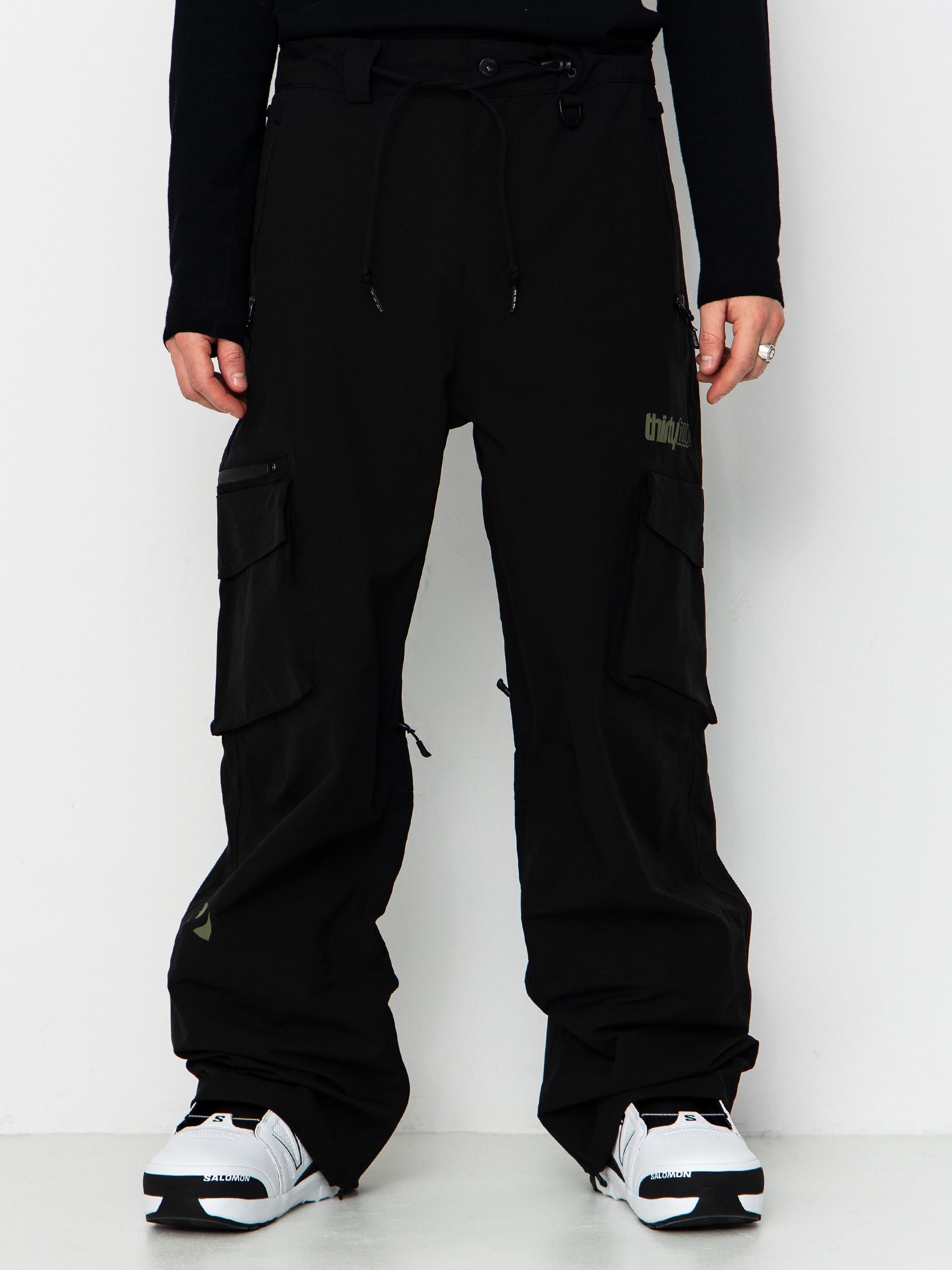 Pánské Snowboardové kalhoty ThirtyTwo Blahzay Cargo (black)