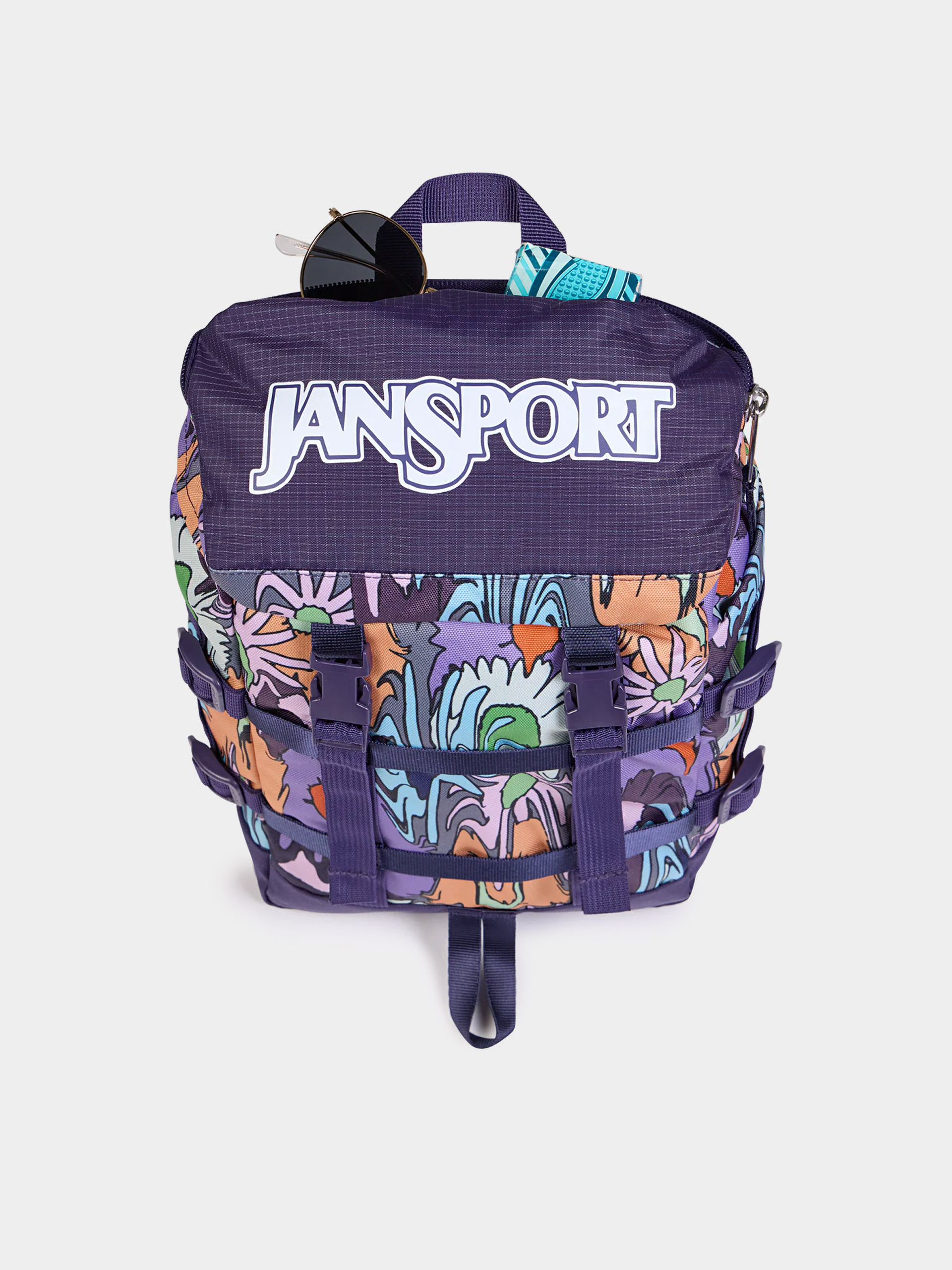 Batoh JanSport Mini Skip Pack (melted blooms yellow)