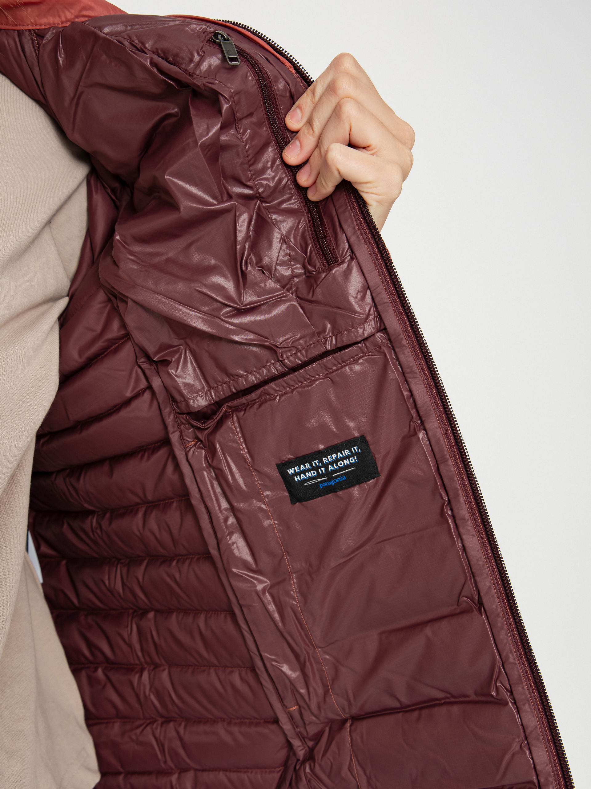 Bunda Patagonia Down Sweater Wmn (potters red)