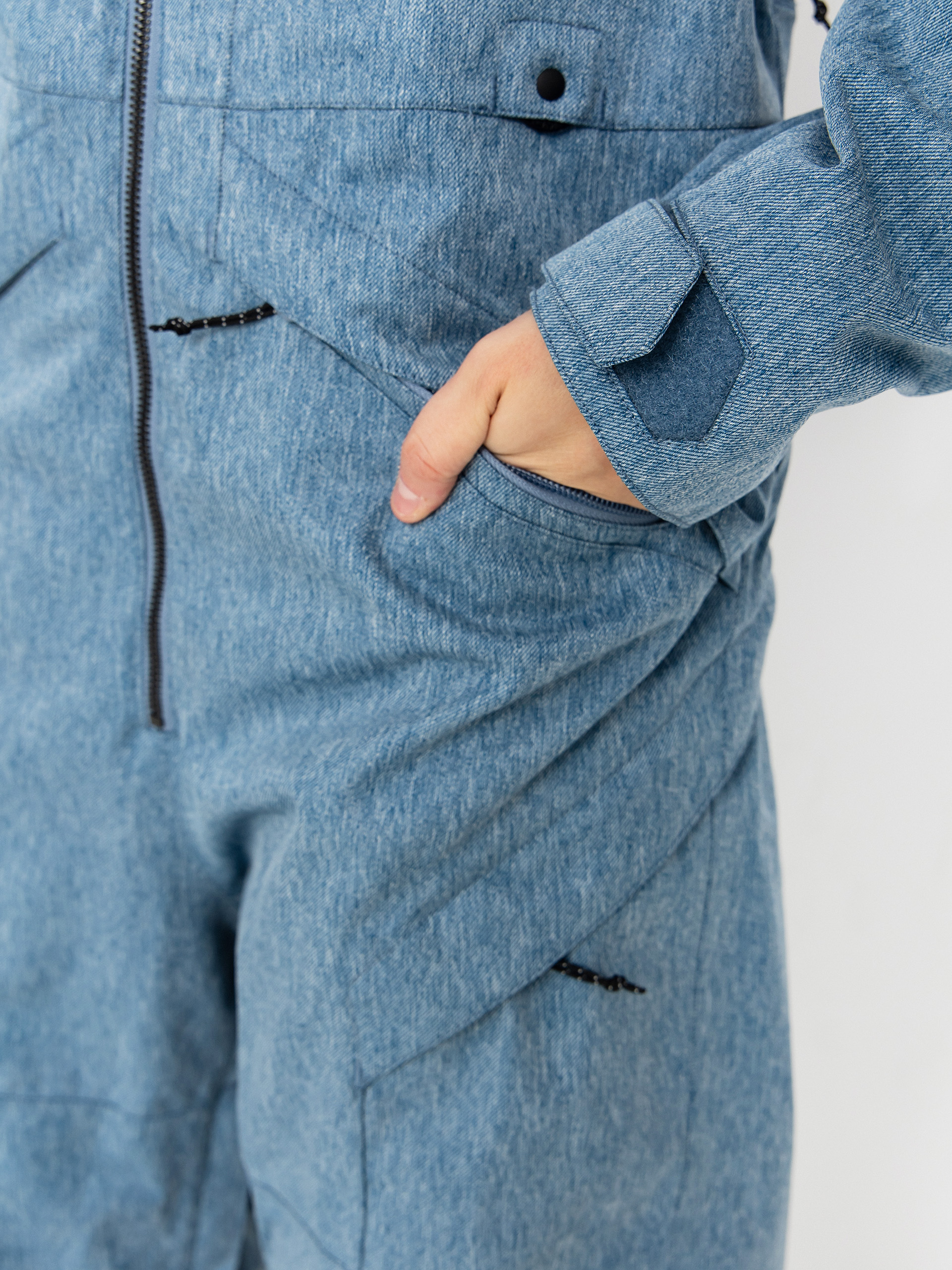 Dámský Kombinéza Volcom Shiloh Snow Suit (denim)