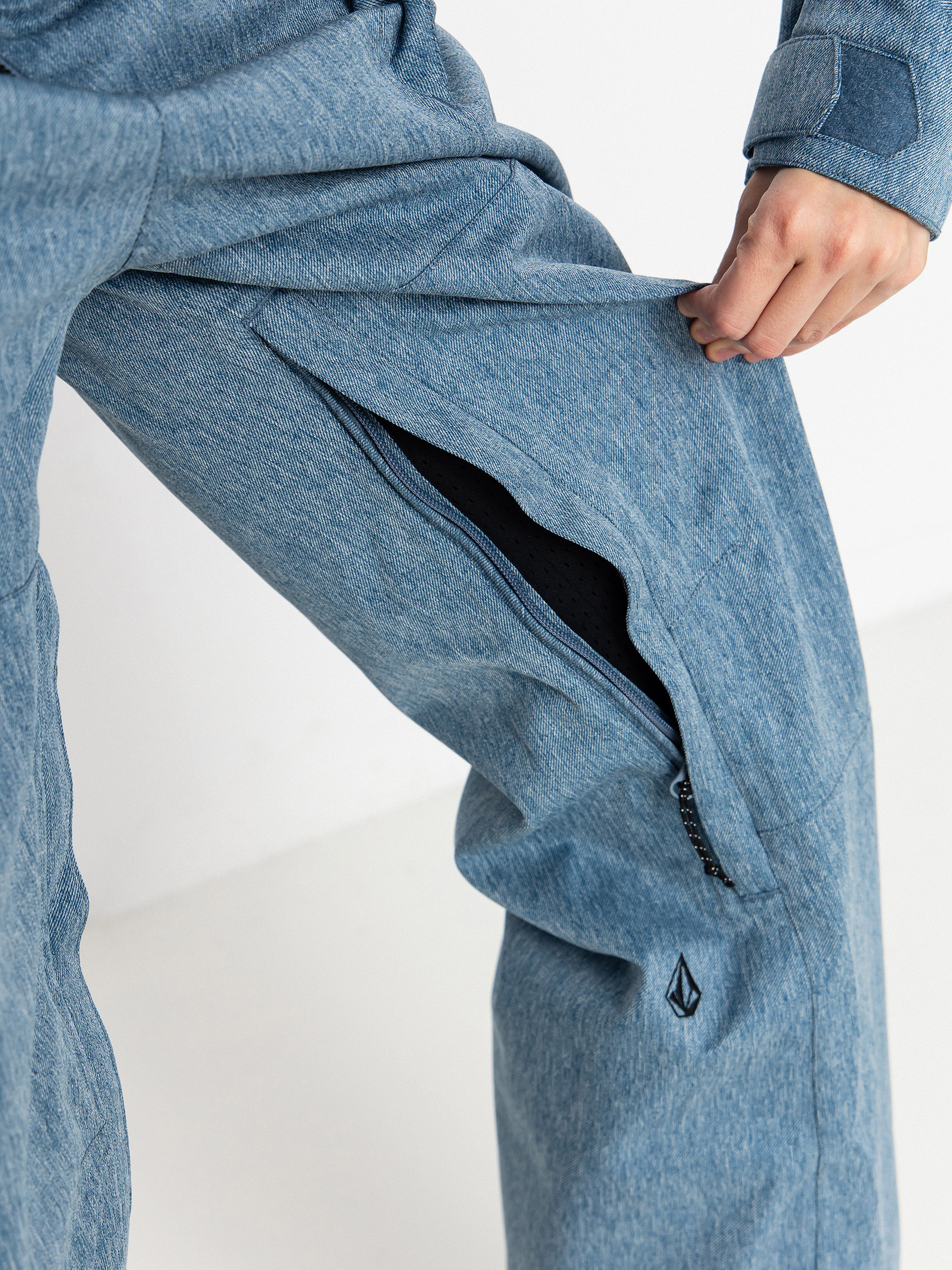 Dámský Kombinéza Volcom Shiloh Snow Suit (denim)