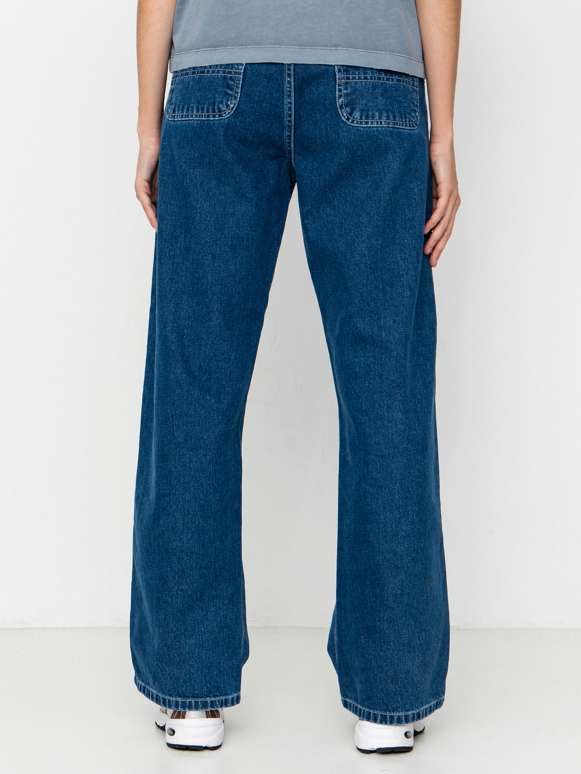 Kalhoty Carhartt WIP Simple Wmn (blue)