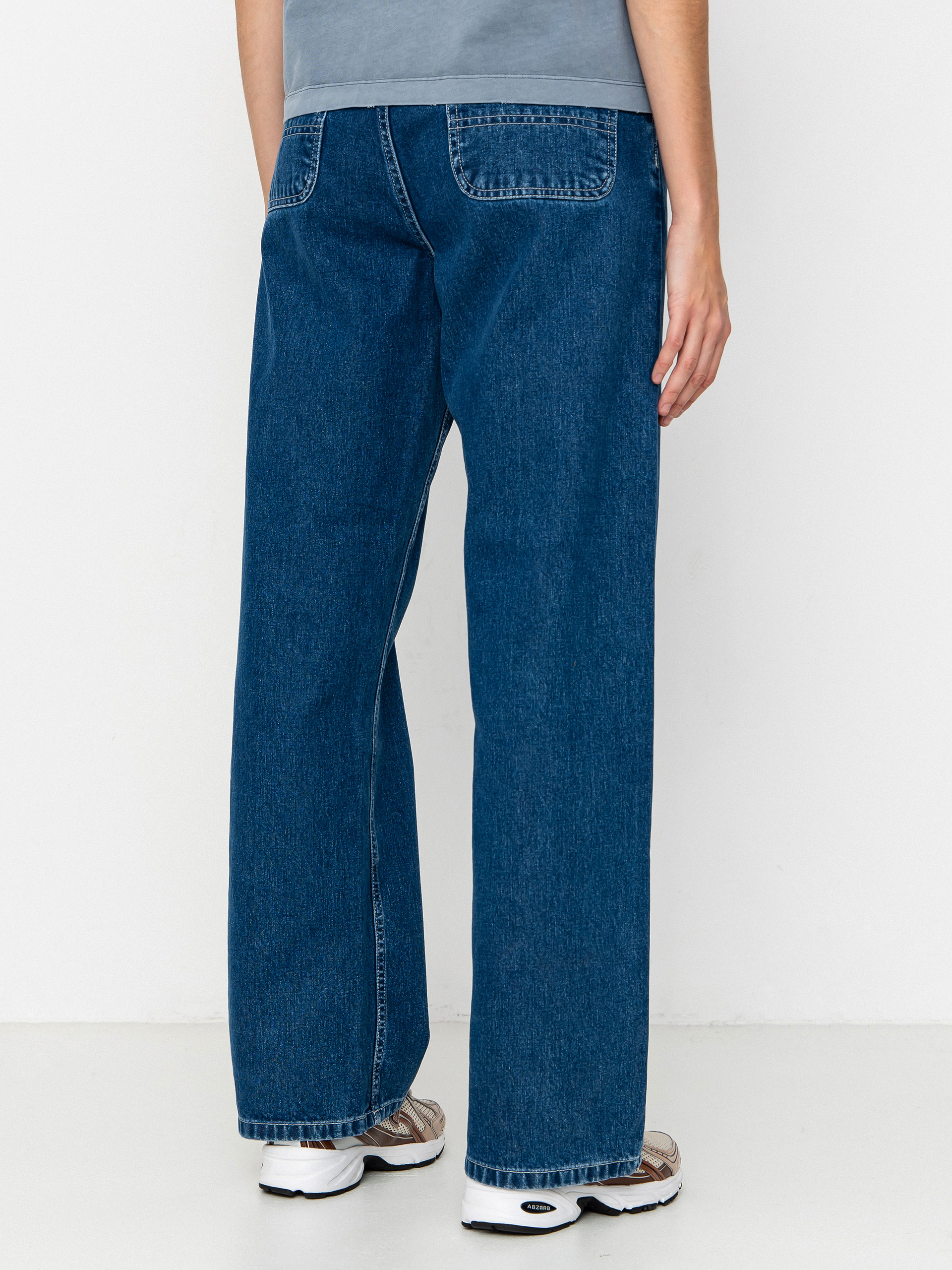 Kalhoty Carhartt WIP Simple Wmn (blue)