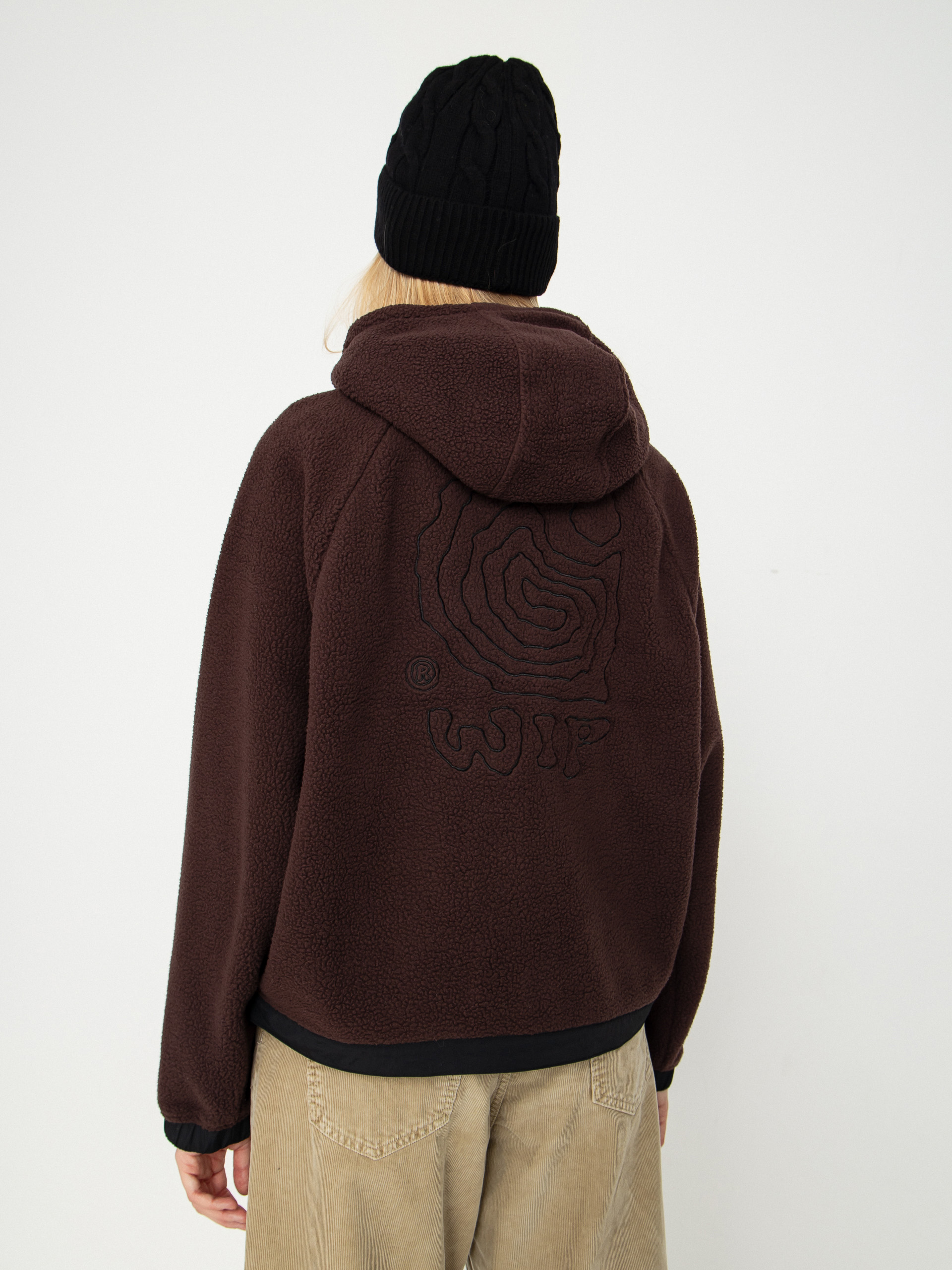 Dámský Fleecová mikina Carhartt WIP Helix (palisander/black)